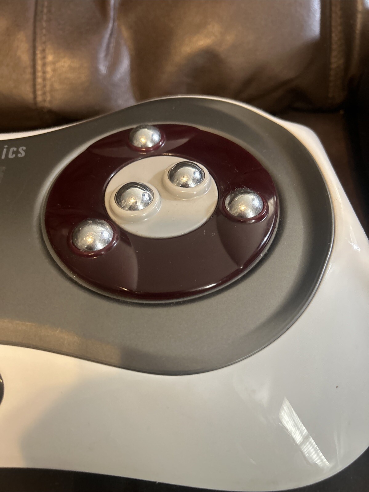 Homedics Shiatsu Gray White Deep Kneading Soothing Heat Foot Massager TESTED