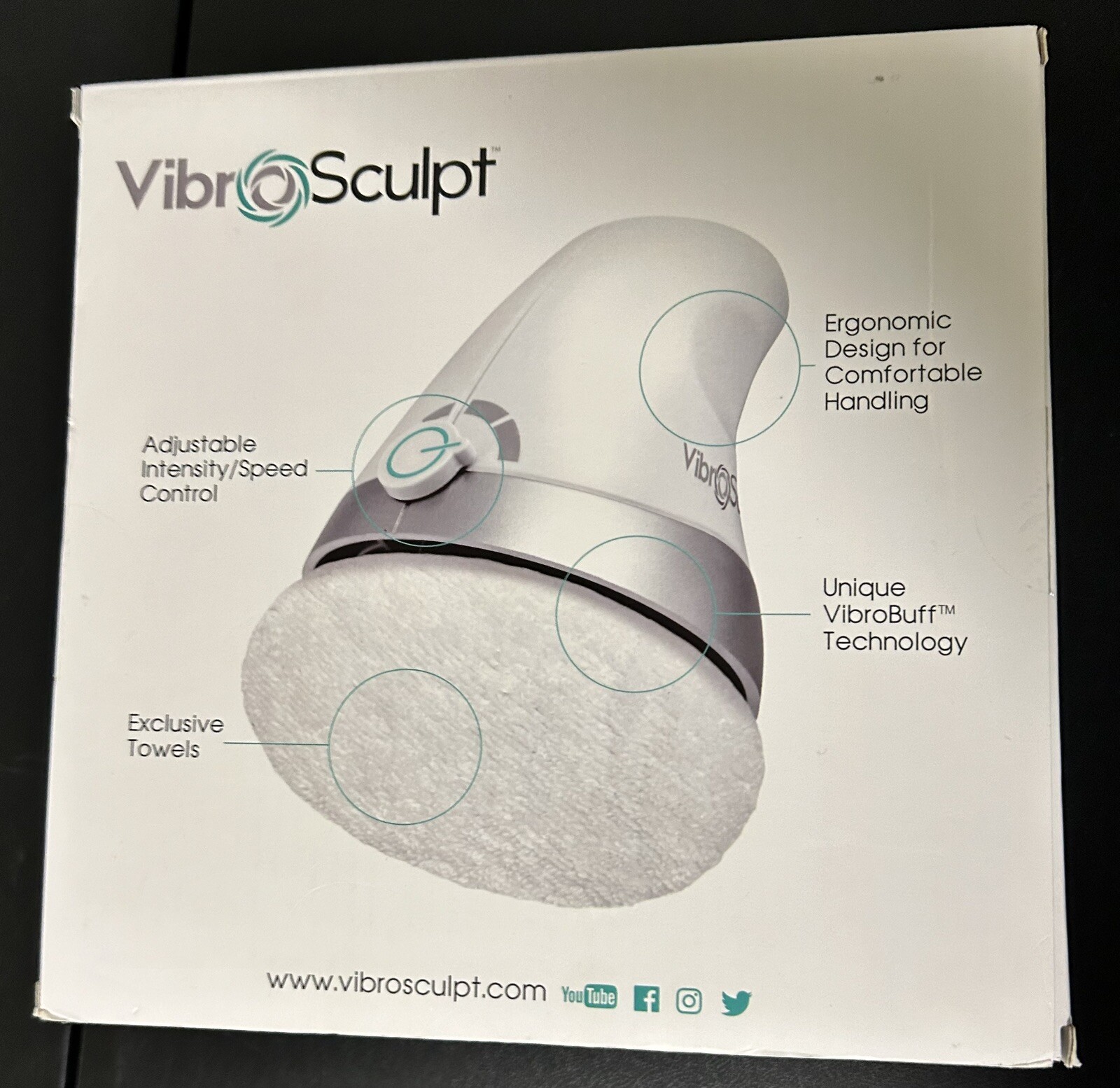 Vibro Sculpt Skin Massage Smoothing System Sealed New In Box BYE BYE Cellulite!