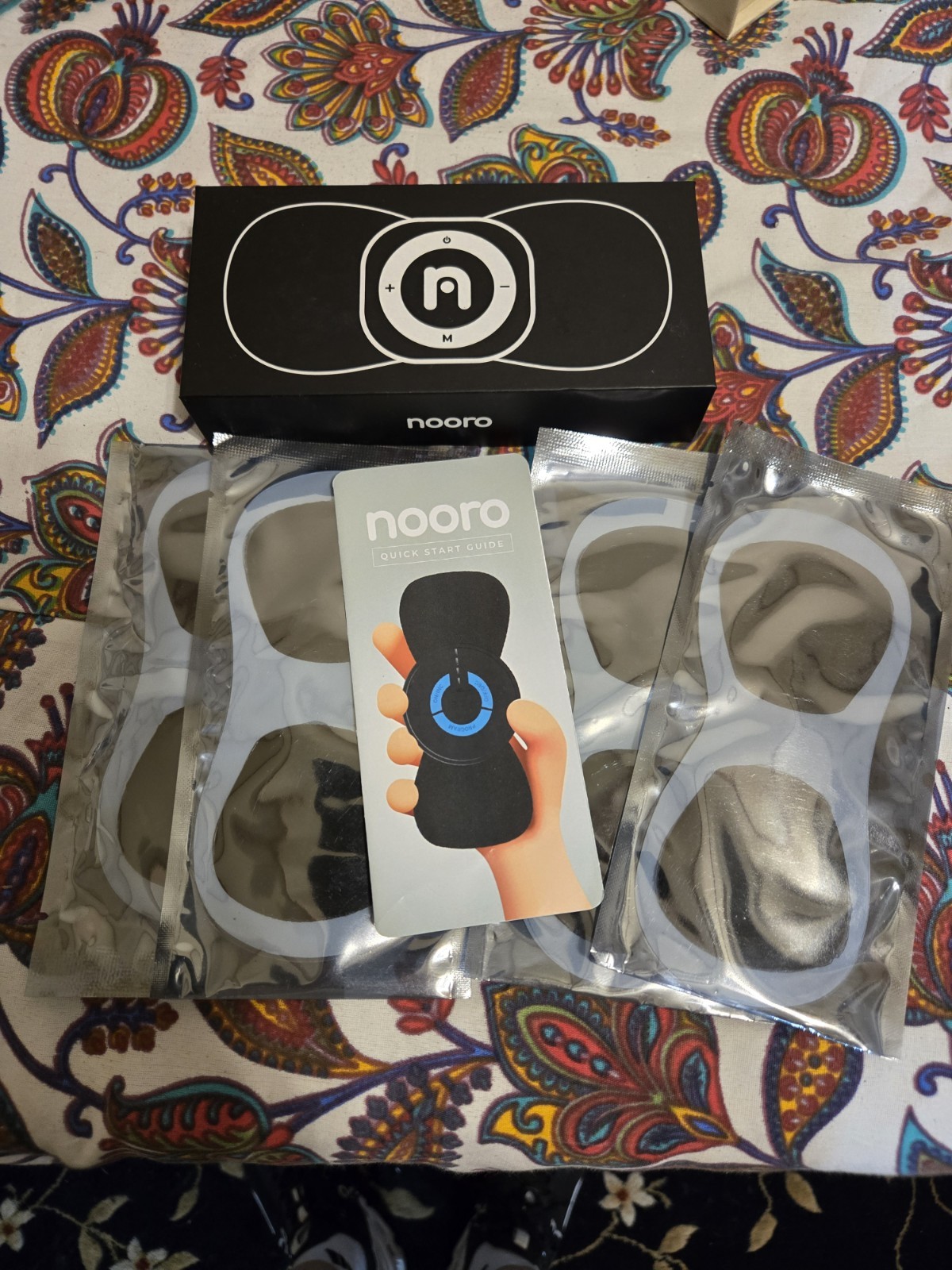 NEW SEALED GENUINE Nooro Ultimate Whole Body Massager V1.0 w/ 4 extra pads