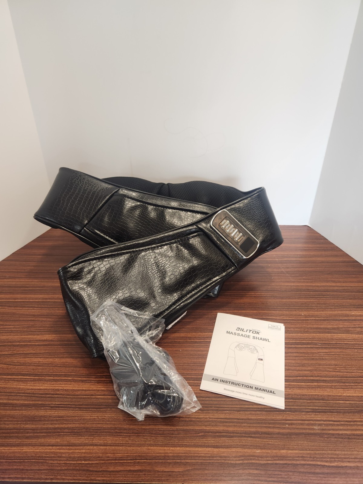 Electric Shiatsu Massager Kneading Shawl Pad Neck Shoulder Back Full Body TOK15