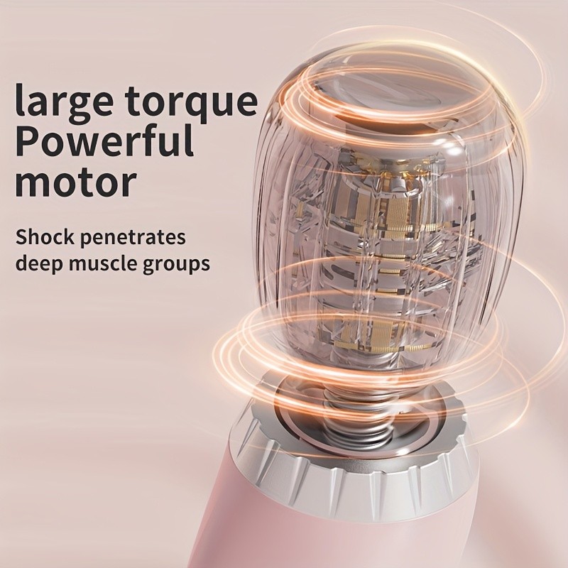 High-Frequency Multi-Speed Silicone Relaxing Soothing Portable Handheld Massager