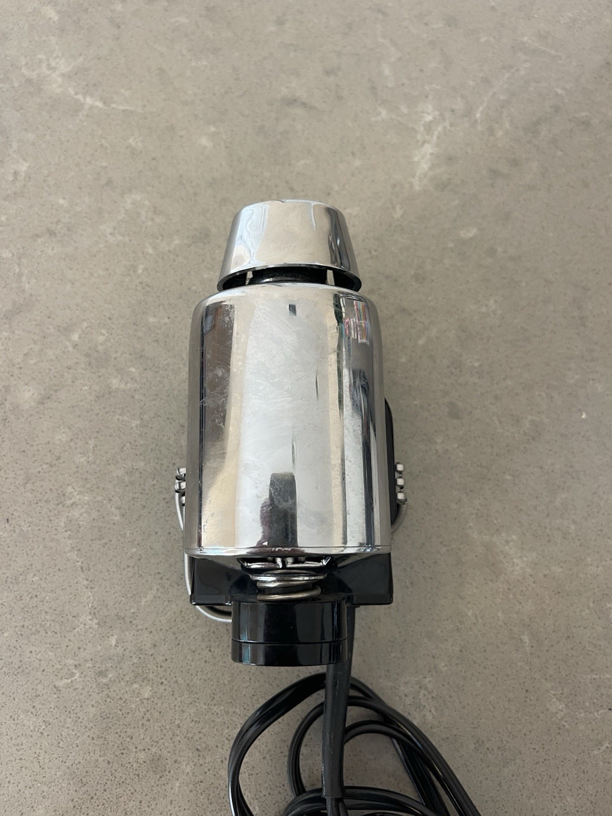 Vintage Chrome Sears 2-Speed Massager Model 793.2201 Professional Type – TESTED
