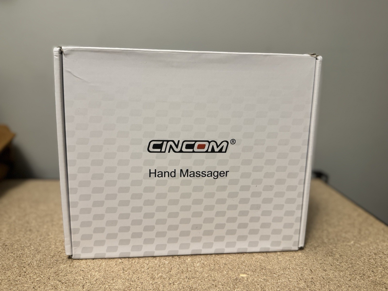 Cincom Hand Massager with Heat CM-026H Handheld Rechargeable Cordless