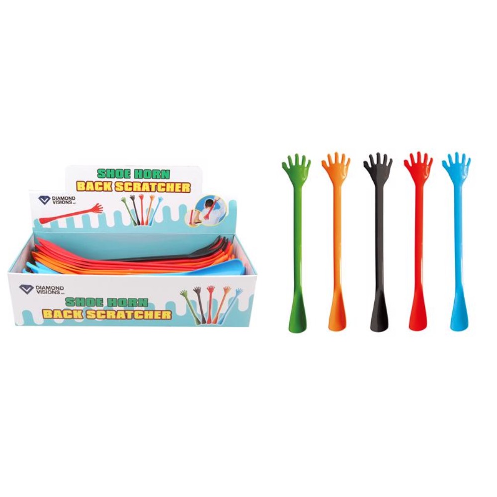 JMK 01-1478 Plastic Hand Shaped Backscratcher/Shoe Horn 20 L in. (Pack of 24)