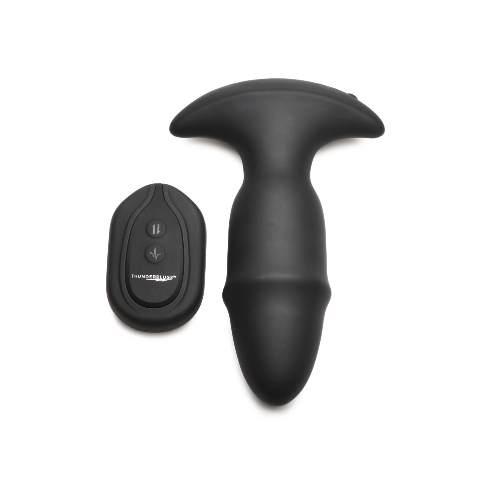 10X Sliding Ring Silicone Missile Plug with Remote