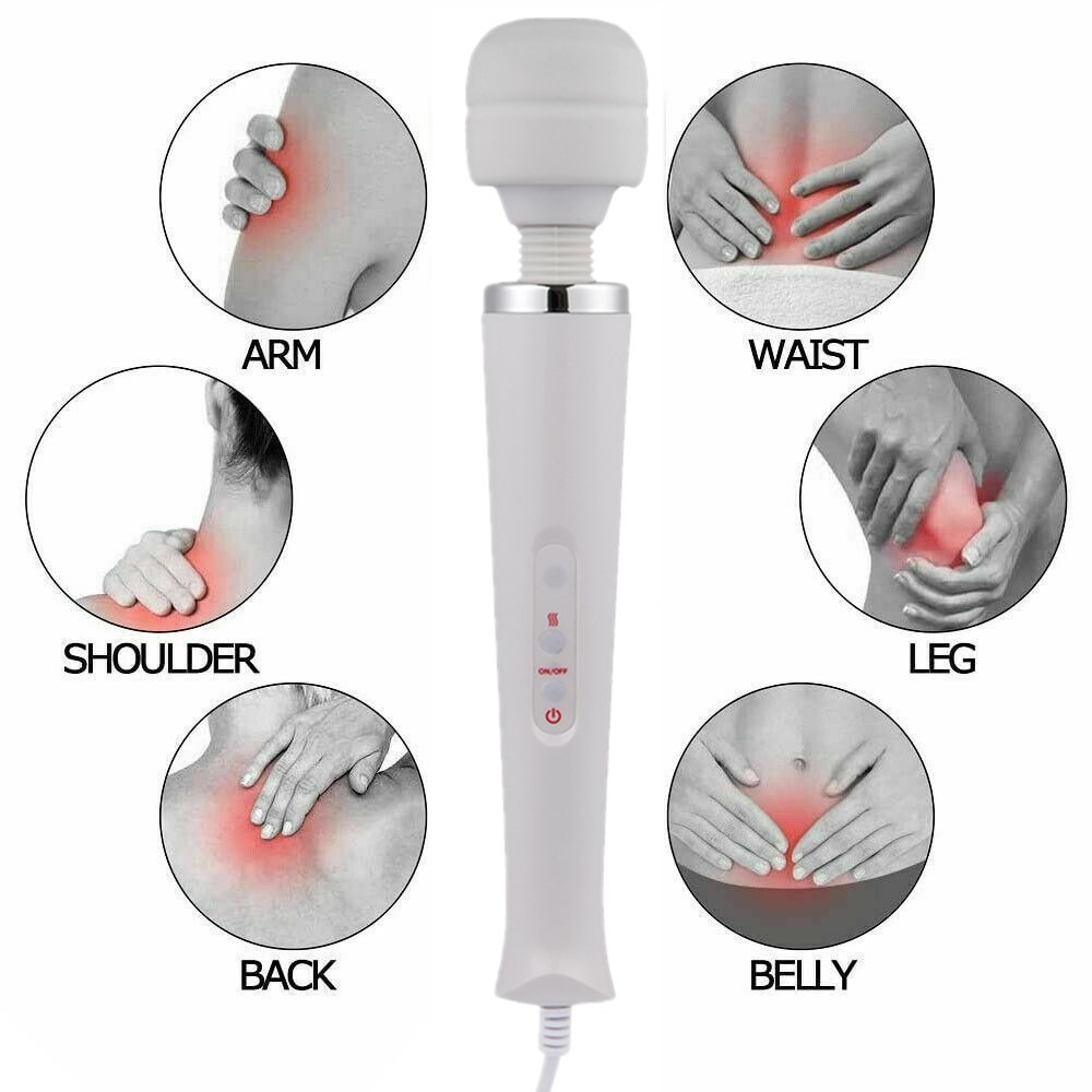 Dual-Function Multi-Speed Massager: Neck & Full-Body Relief for All Genders