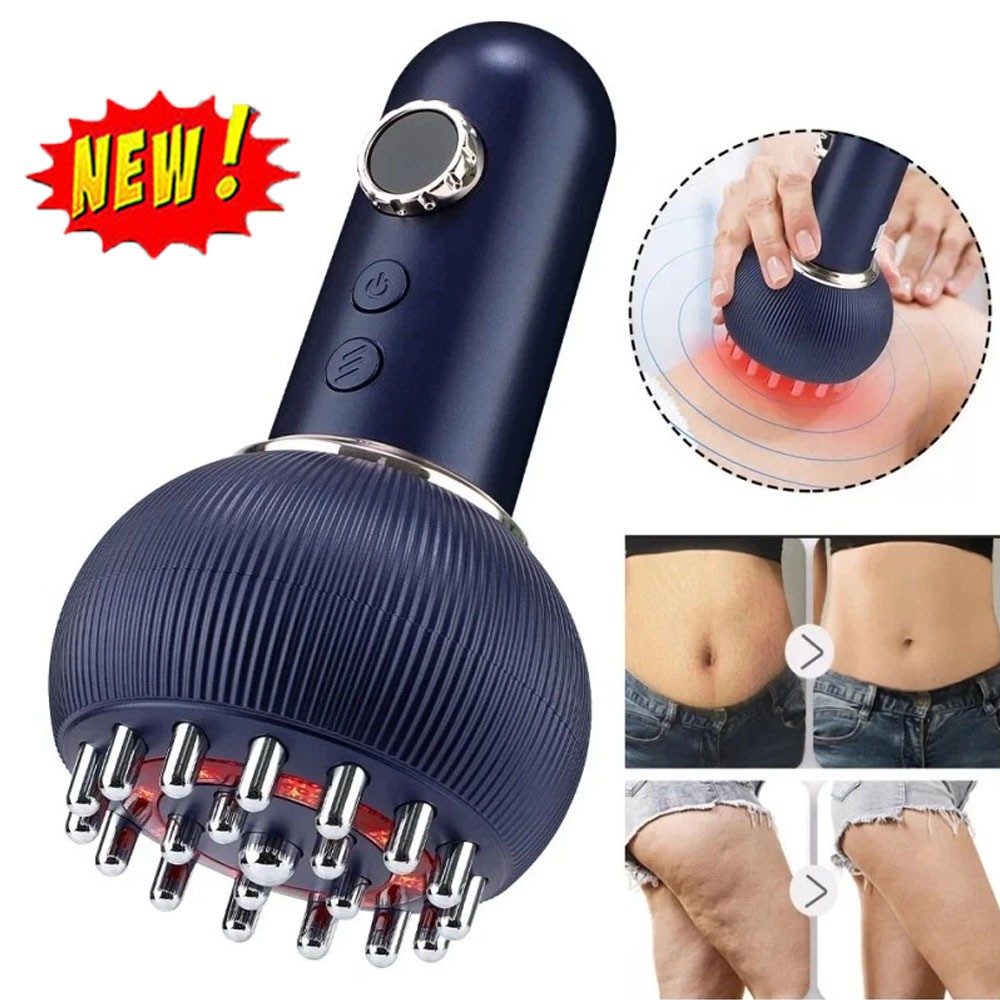 Electric Meridian Brush Guasha Cupping Body Slimming Massager Scraping Device
