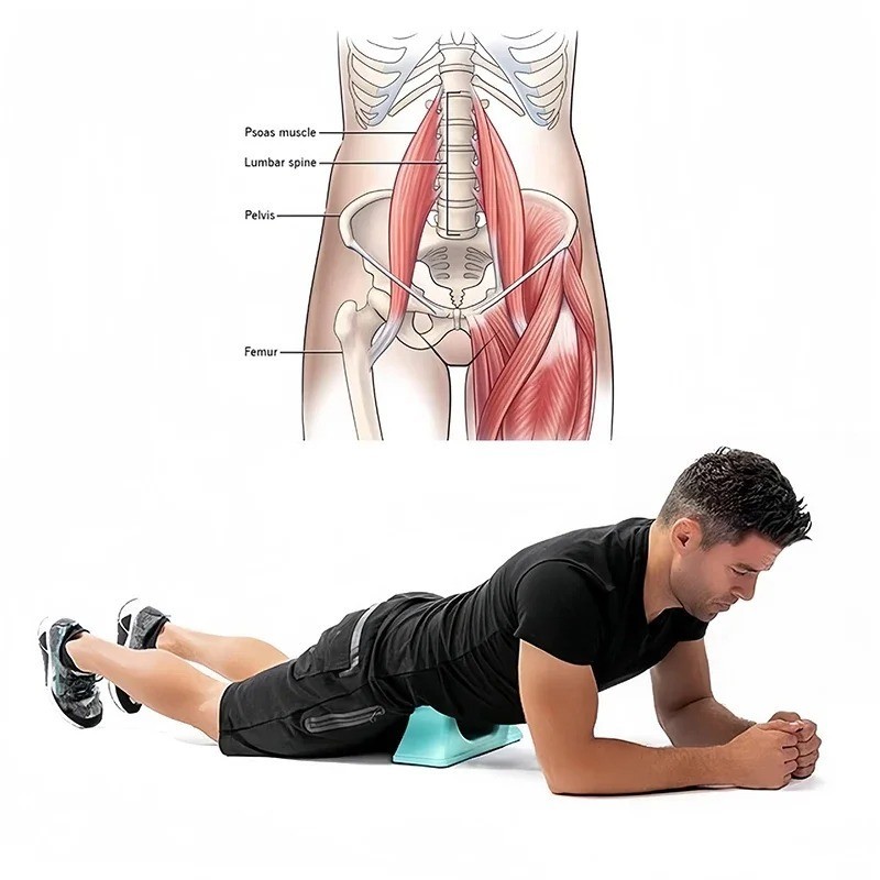 Psoas Muscle Release Tool Deep Tissue Back Hip Flexor Massage Stretcher