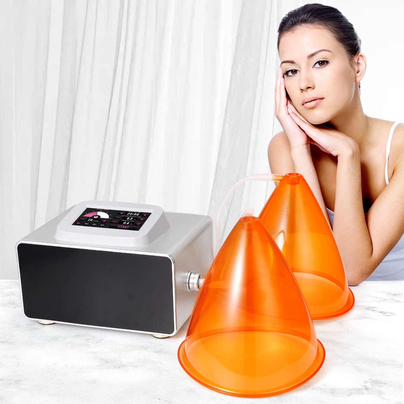 Pro 150ml Breast Enlargement Butt Lifting Machine Body Care Cupping Massager