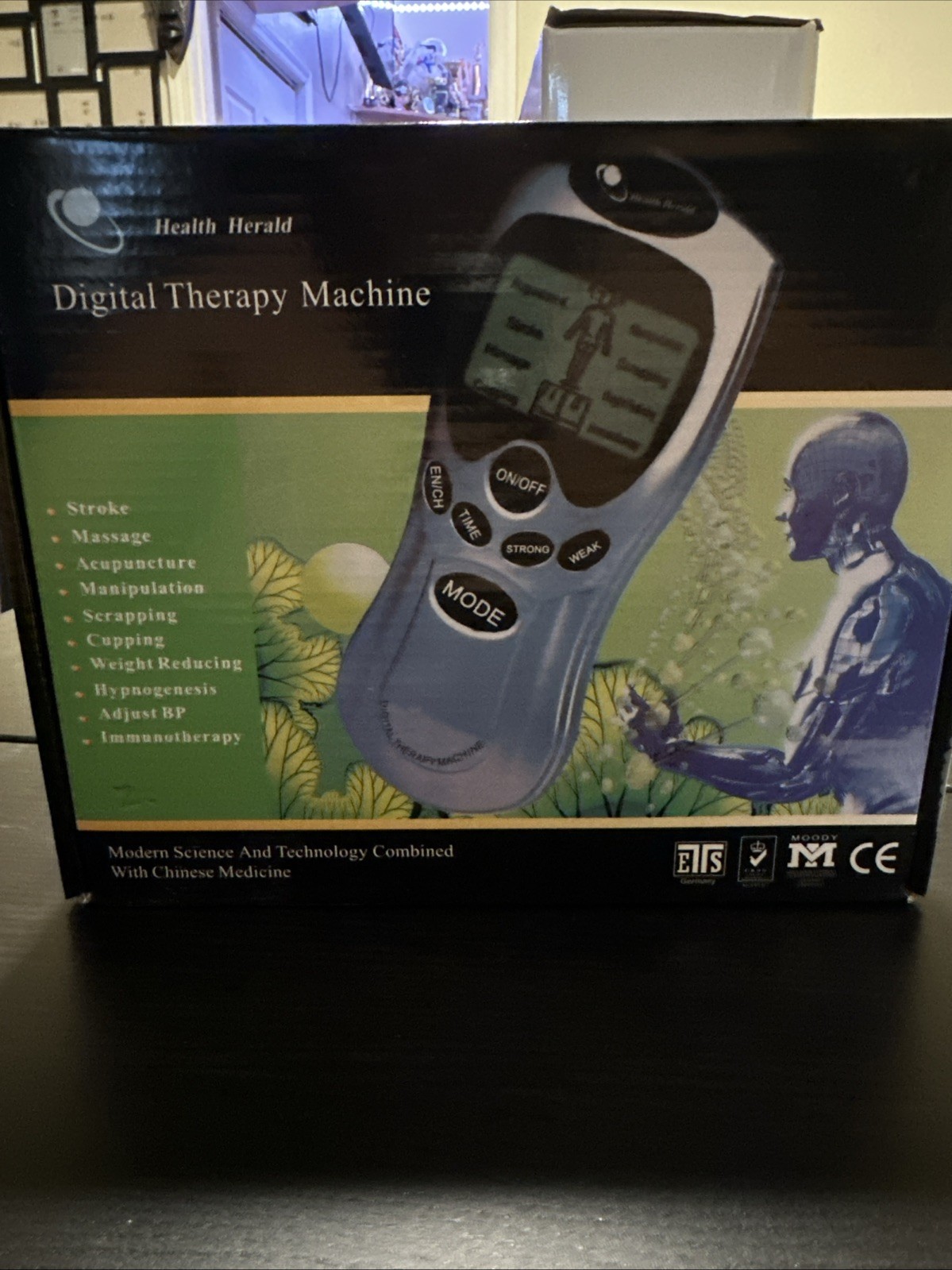 Health Herald Digital Therapy Machine Body massage acupuncture immunotherapy