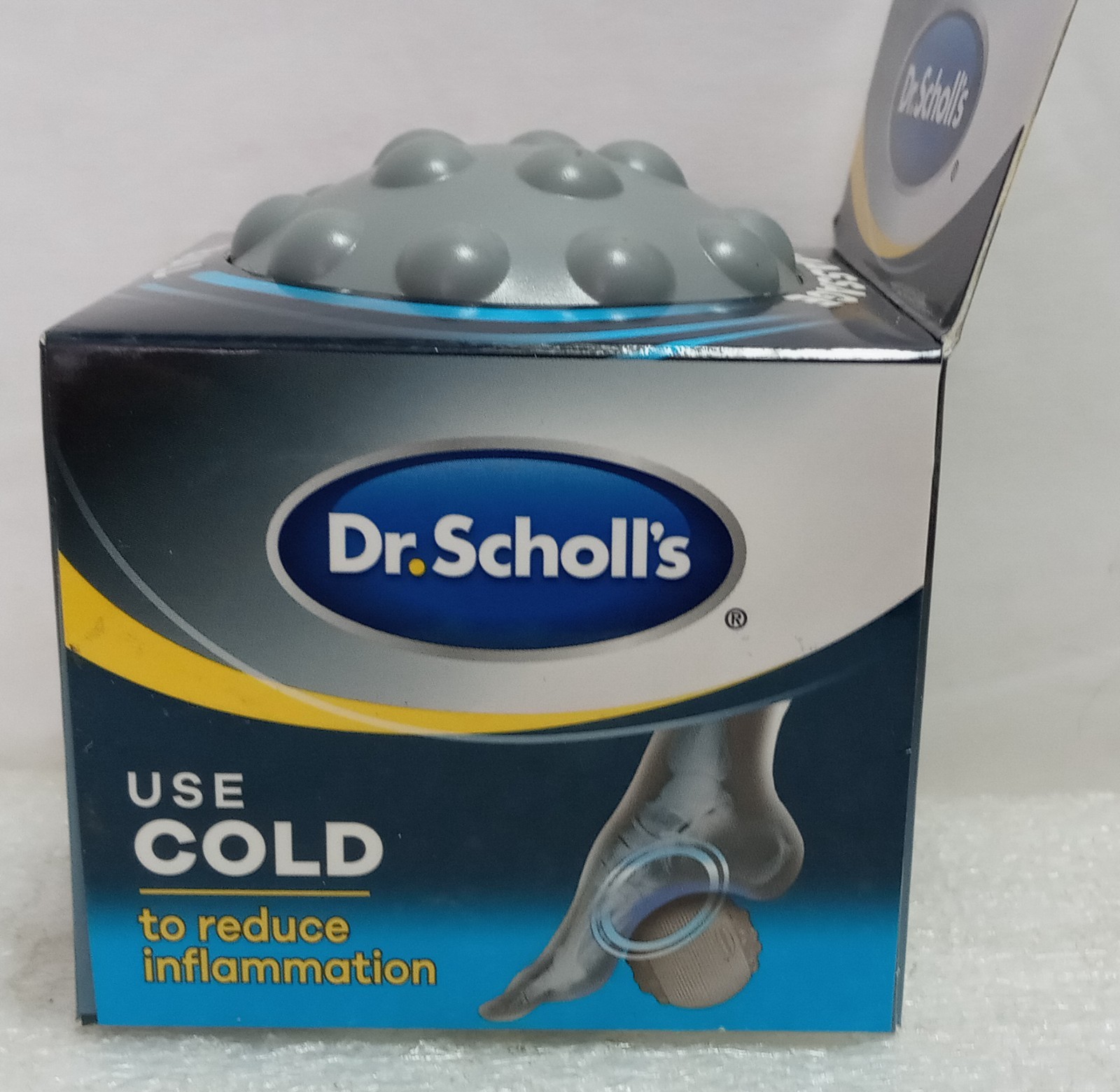 Dr. Scholl’s Hot or Cold NIB Foot Therapy Massage Ball 4 The Planter Fascia Area