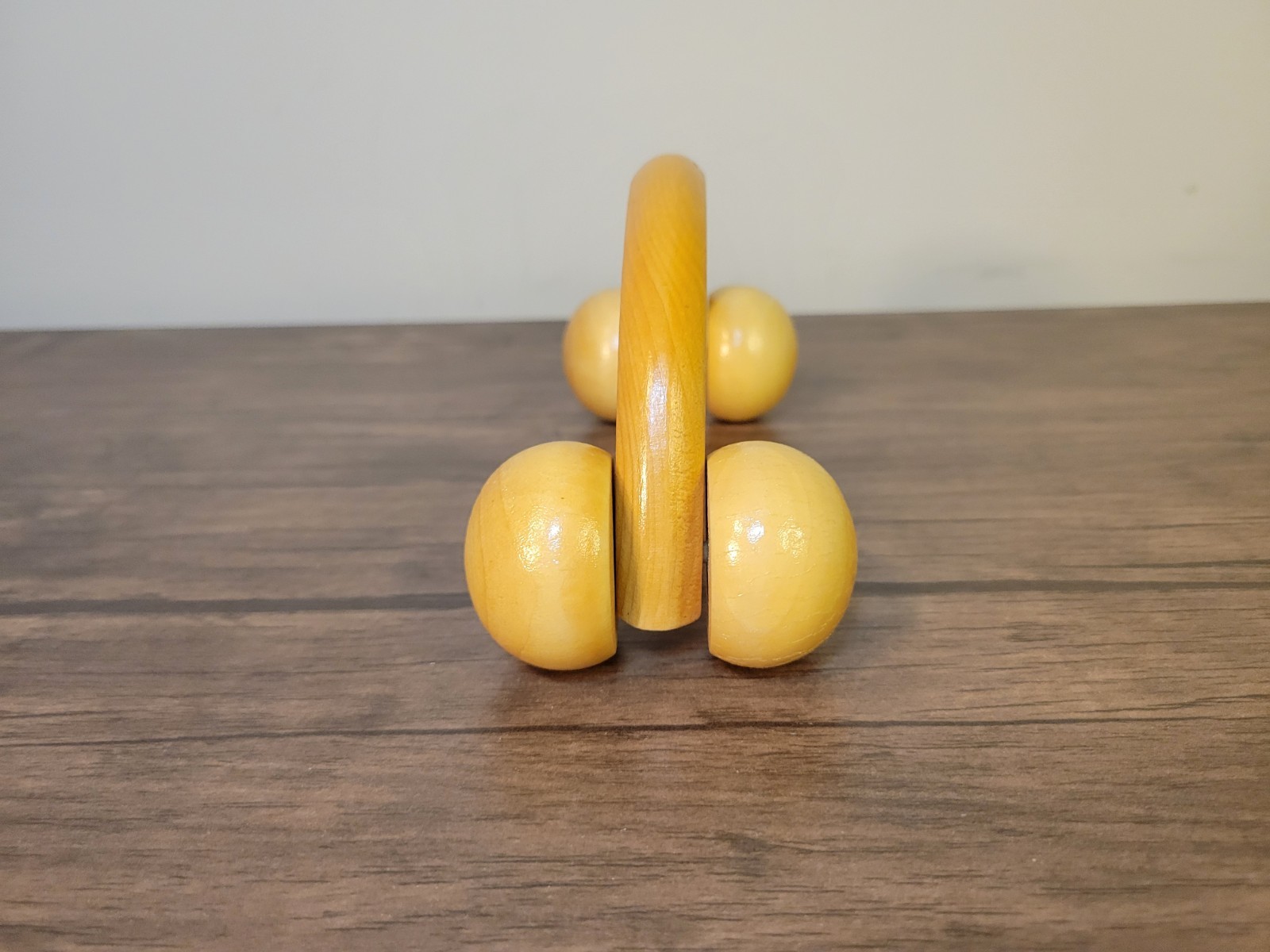 Wood Roller Back Massager