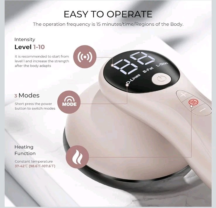 Cellulite Massager Body Sculpting Machine, Electric Body Toning & Cellulite..