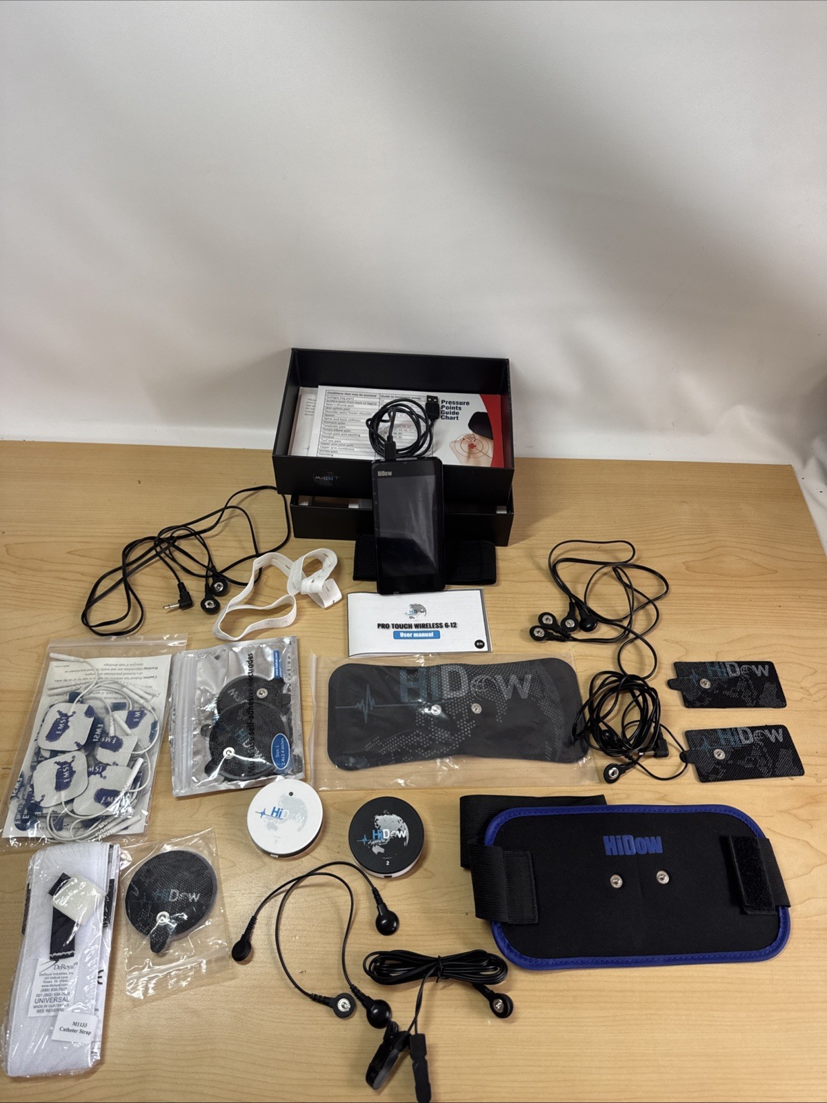 Hidow Pro Touch 6-12 modes Electric Massager Wireless Professional Strength TENS