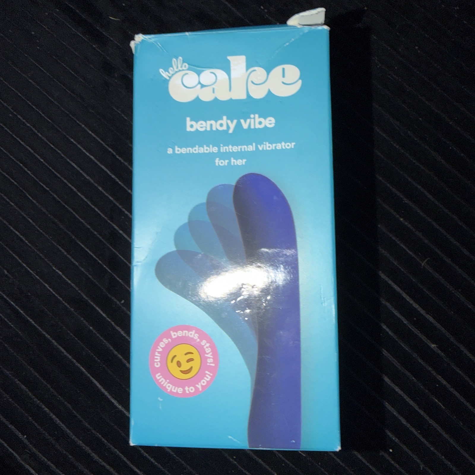 Hello Cake Bendy Vibe – Flexible Personal Massager with 10 Vibrating Modes – Bod