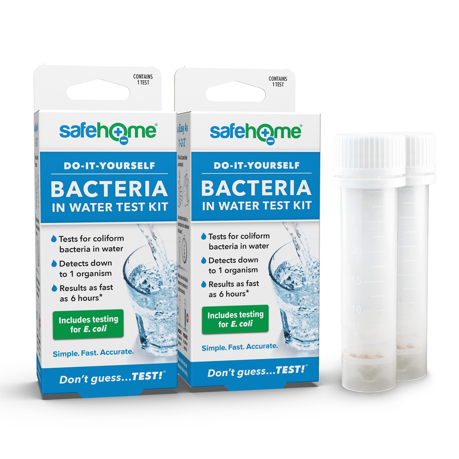 ® DIY Bacteria in Water Test Kit – Results as Fast as 6 Hours – Detects 50 Di…