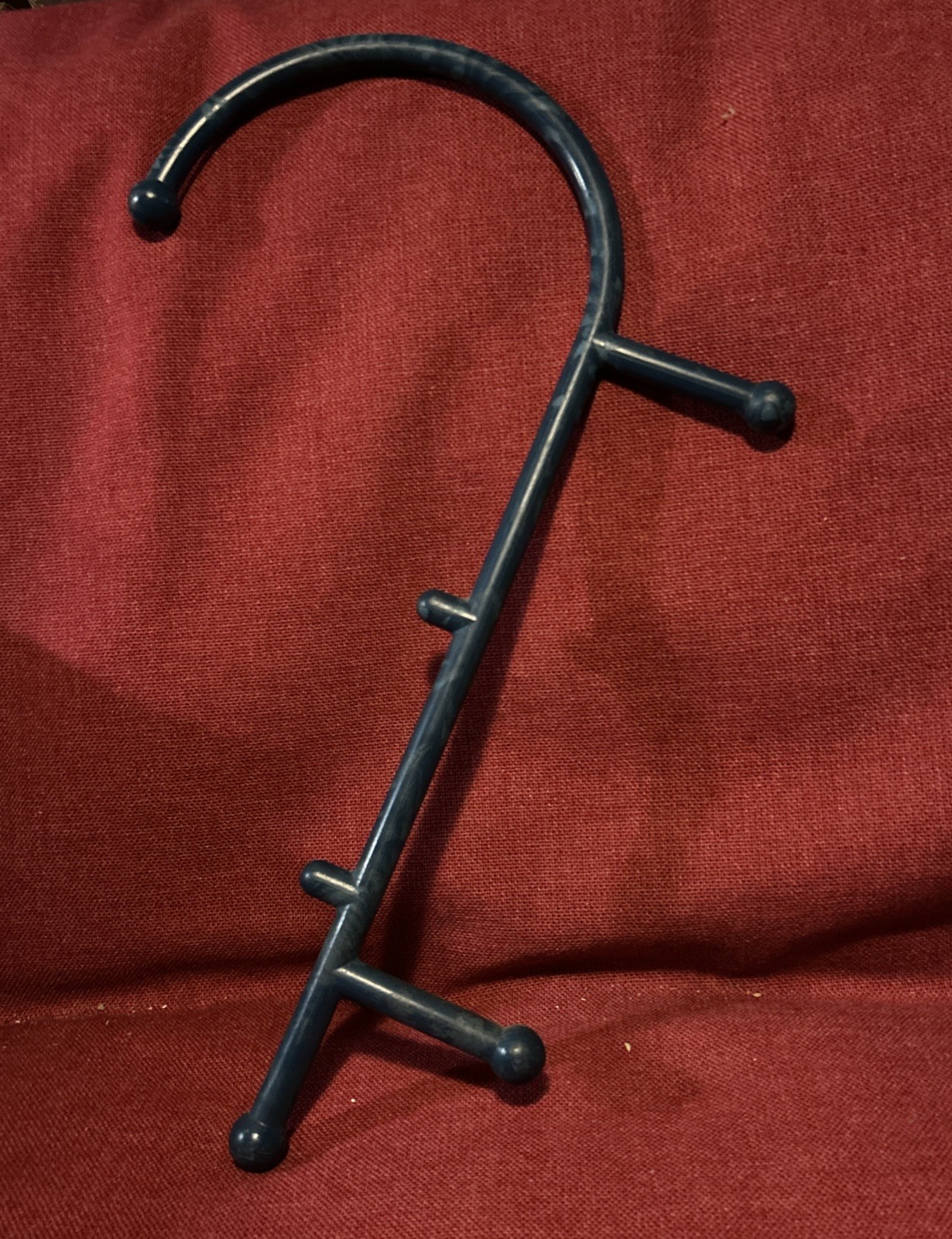 Thera Cane Massager Blue Made In The USA, Self Care Tool For Massage Therapists