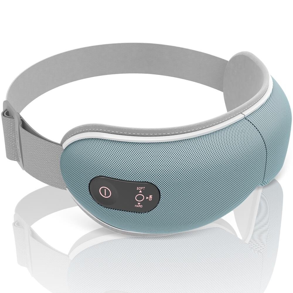 SereneLife Electric Smart Eye Massager – Temple & Eye Mask Visor Massage System
