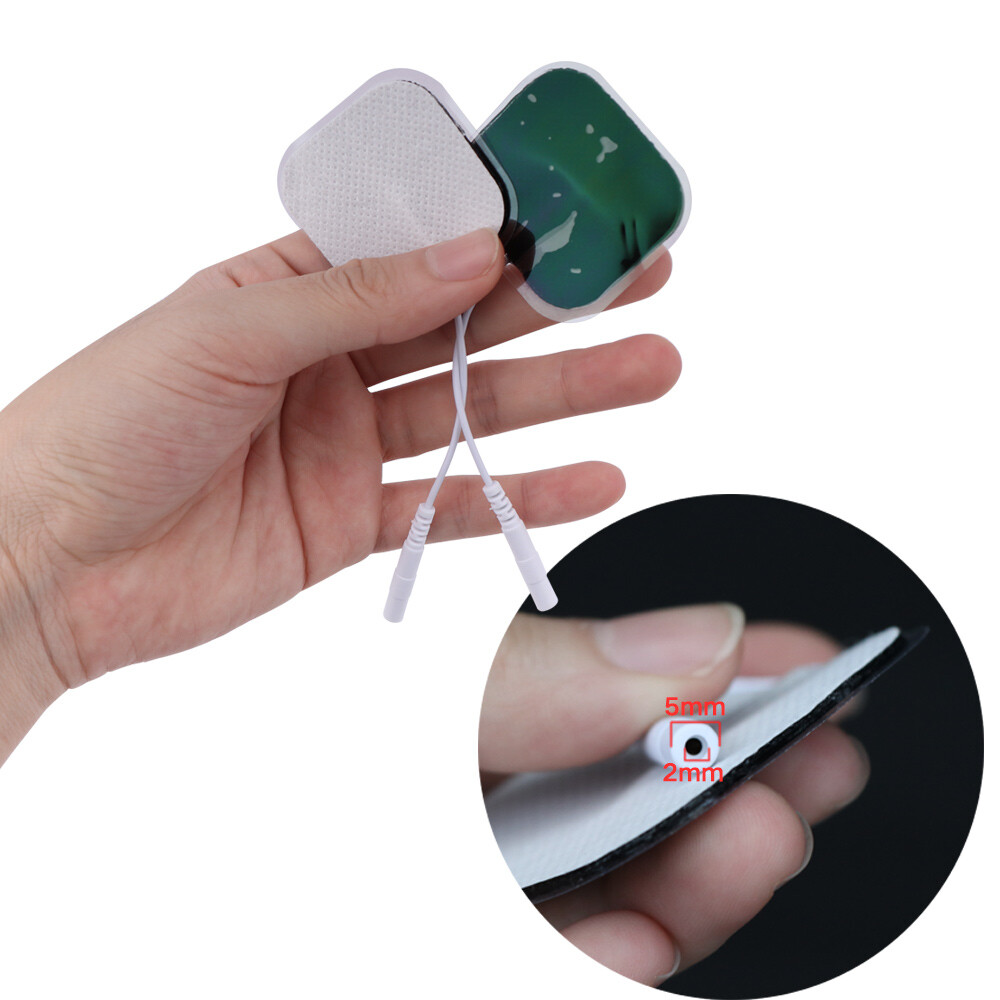 40 TENS Electrode Pads EMS Replacement Unit 7000 3000 2×2 Muscle Stimulator BULK