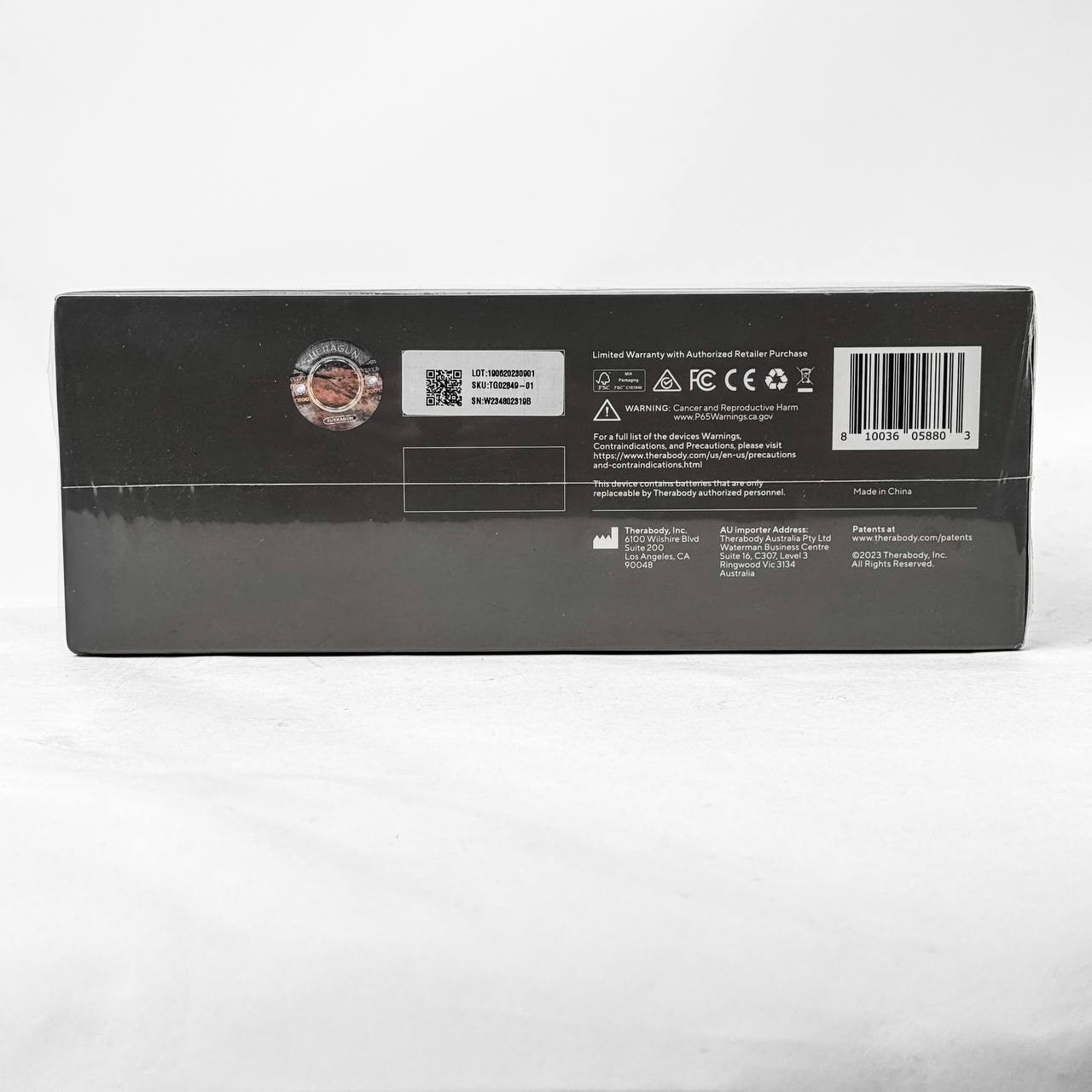 Theragun Elite Percussive Therapy Massage Device – Black. NEW, SEALED!