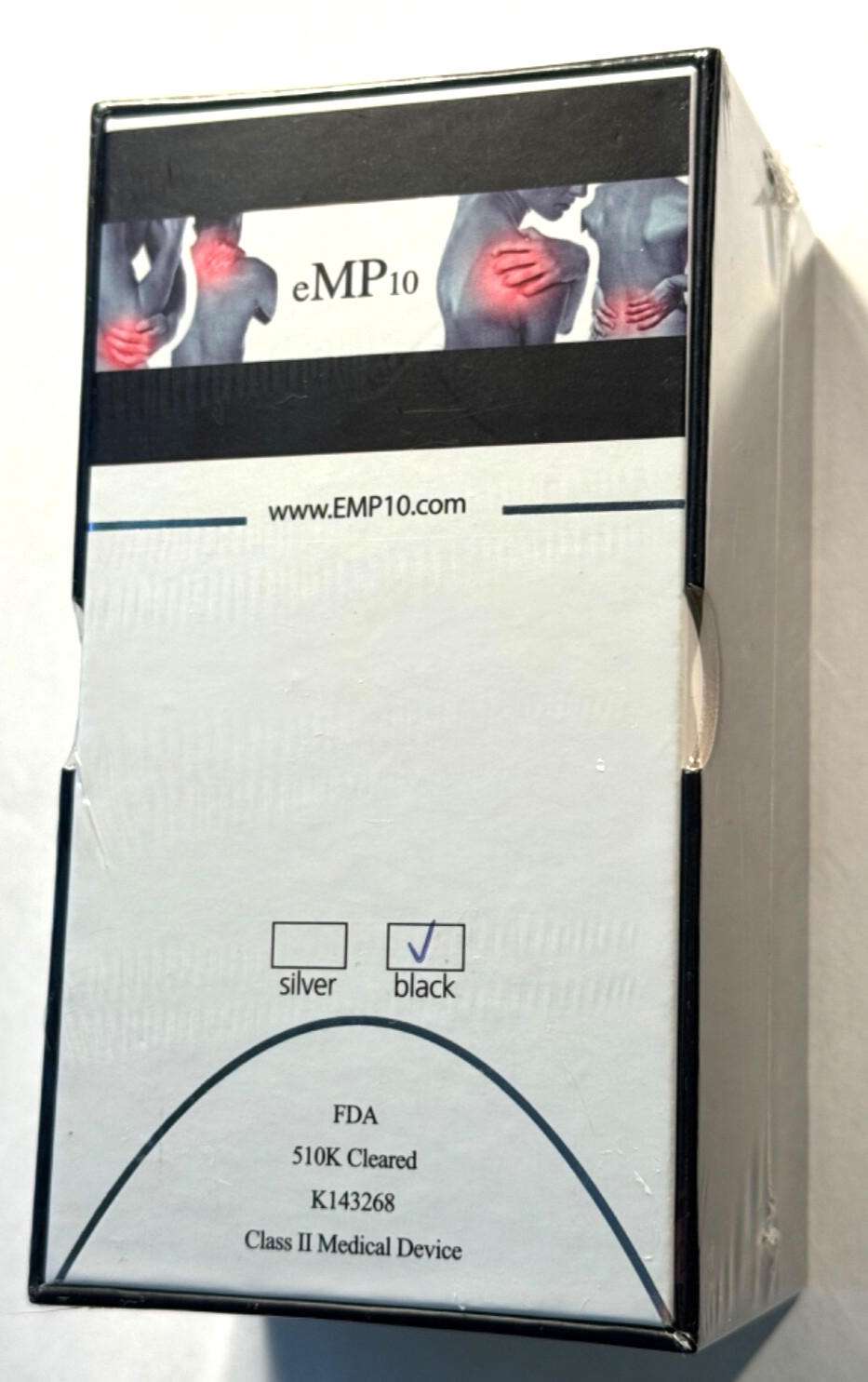 eMP10 TENS/EMS Portable unit in Black. Brand new sealed box