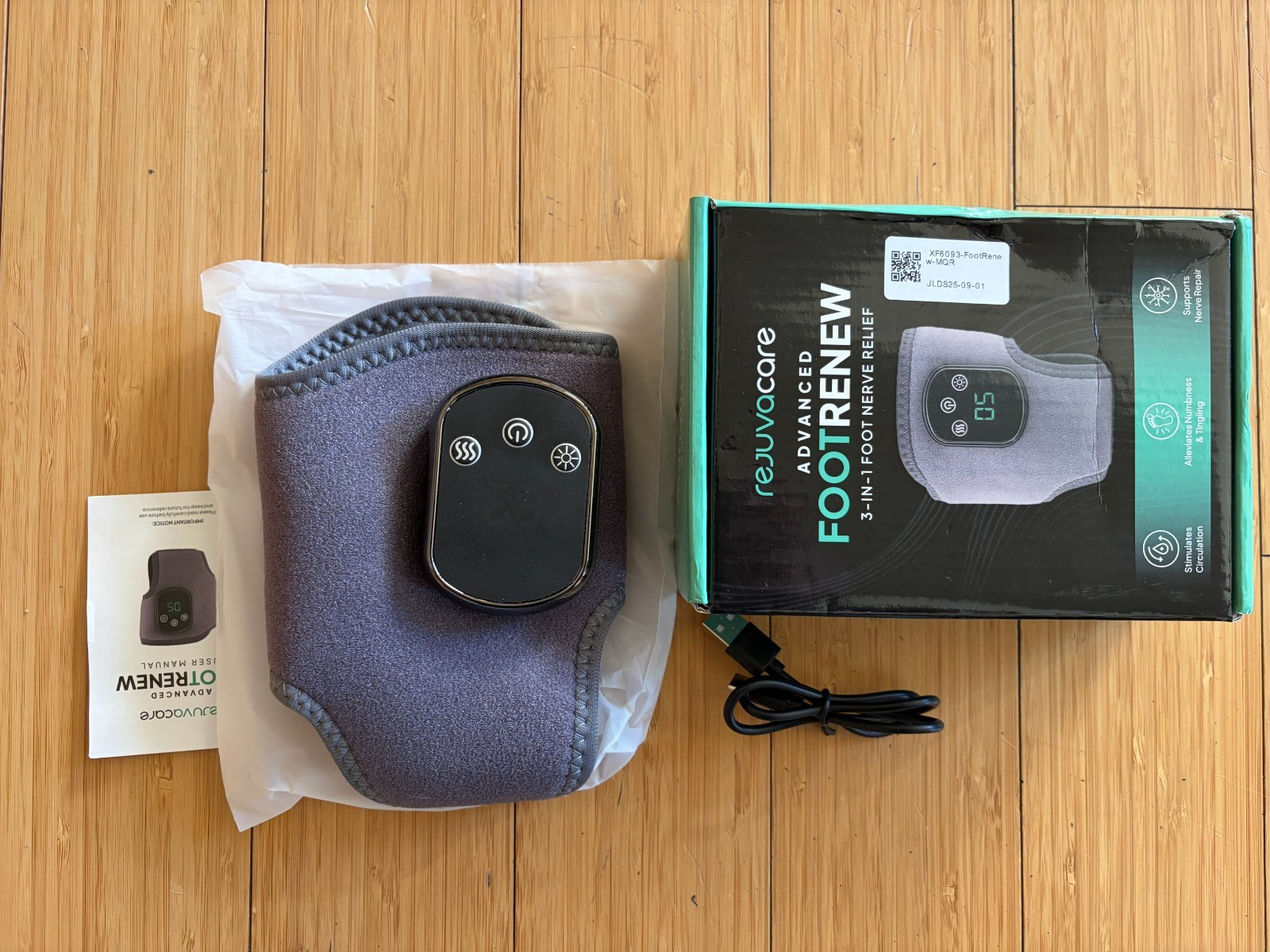 Rejuvacare Advanced FootRenew 3-in-1 Foot Nerve Relief