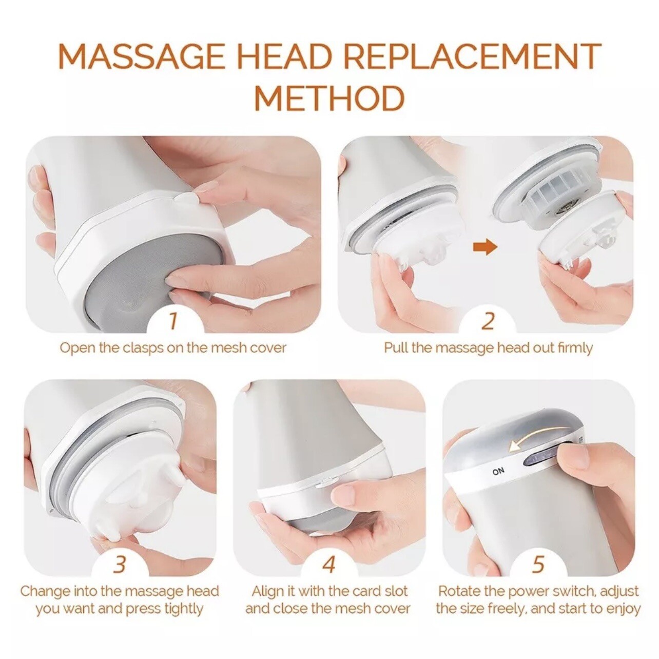 5-in-1 Handheld Body Sculpting Massager Full Body Slimming Roller Fat Machine