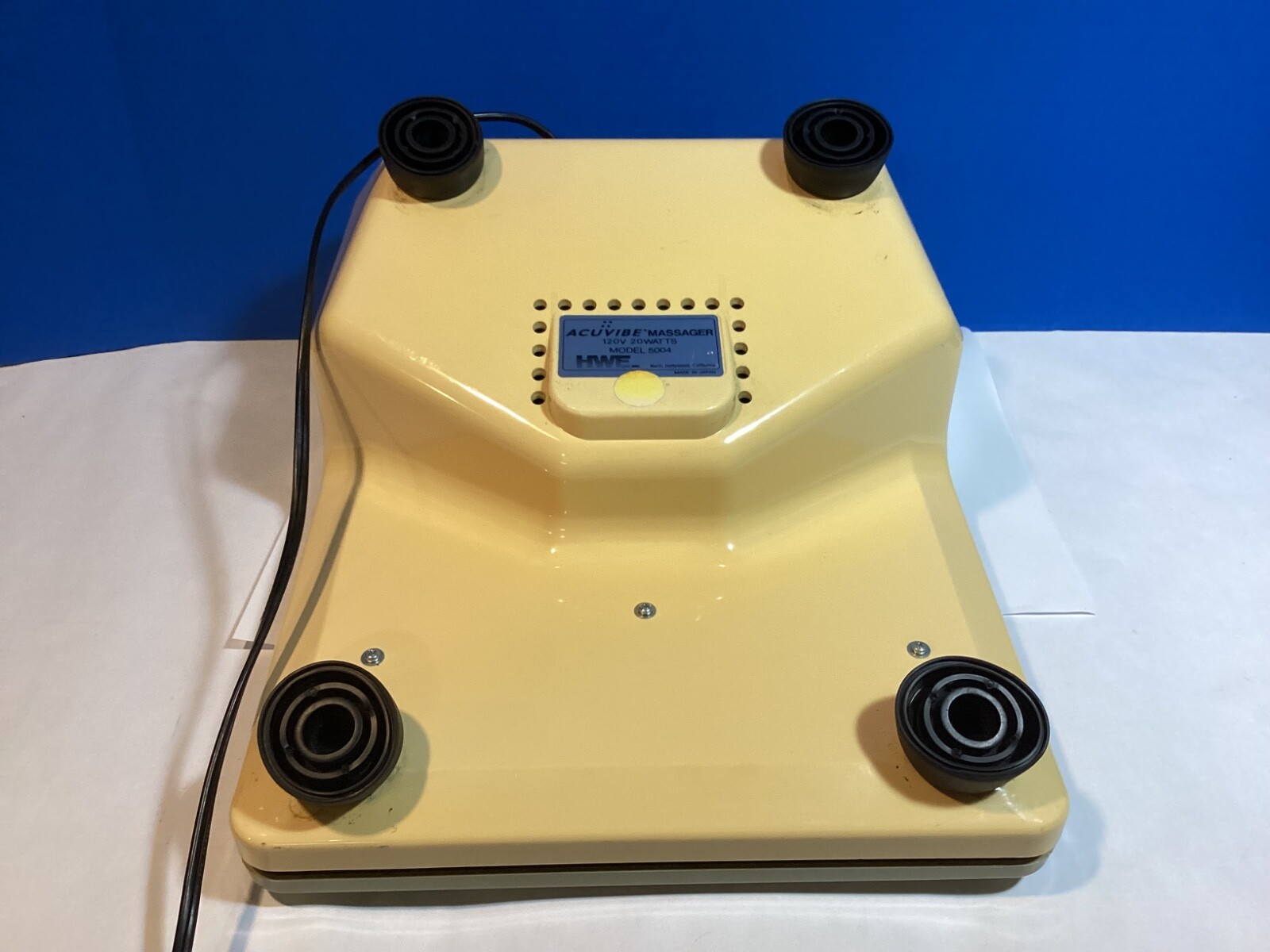 Acuvibe Foot Massager Model 5004 Tested Works Good