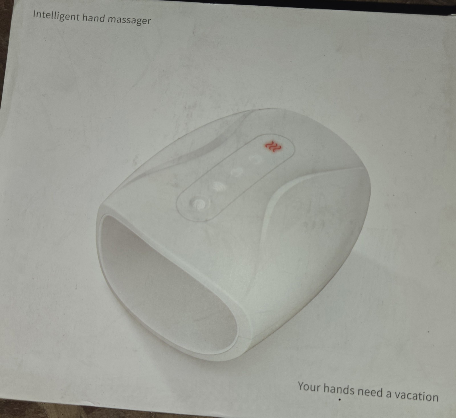 Intelligent Electric Hand Massager Cordless with Heat Compression & Air Pressure