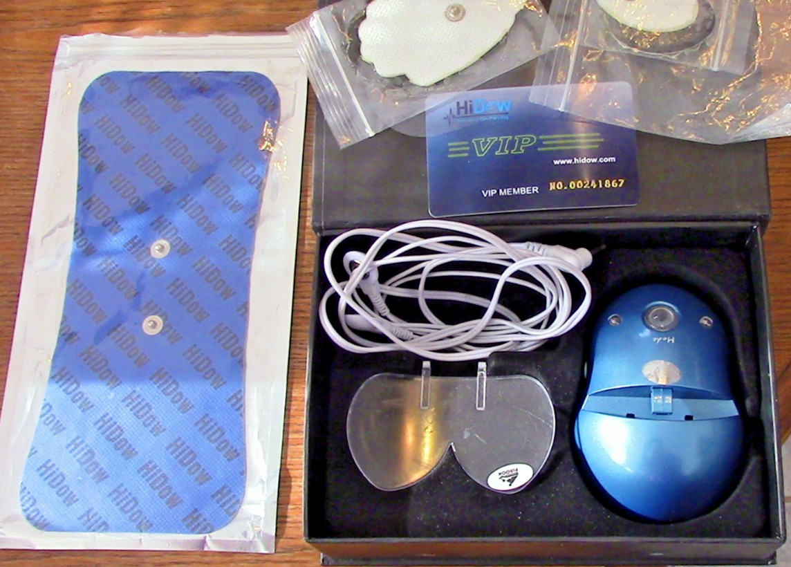 Medi Pro Mouse Massager Handheld Portable – 3 Modes + Pads + Extra Large Pad