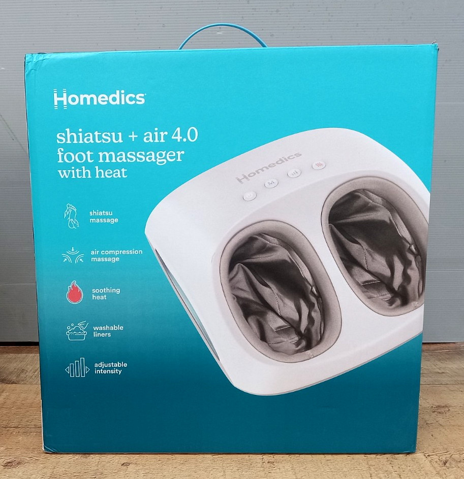 Homedics Shiatsu + Air 4.0 Foot Massager with Heat Massage