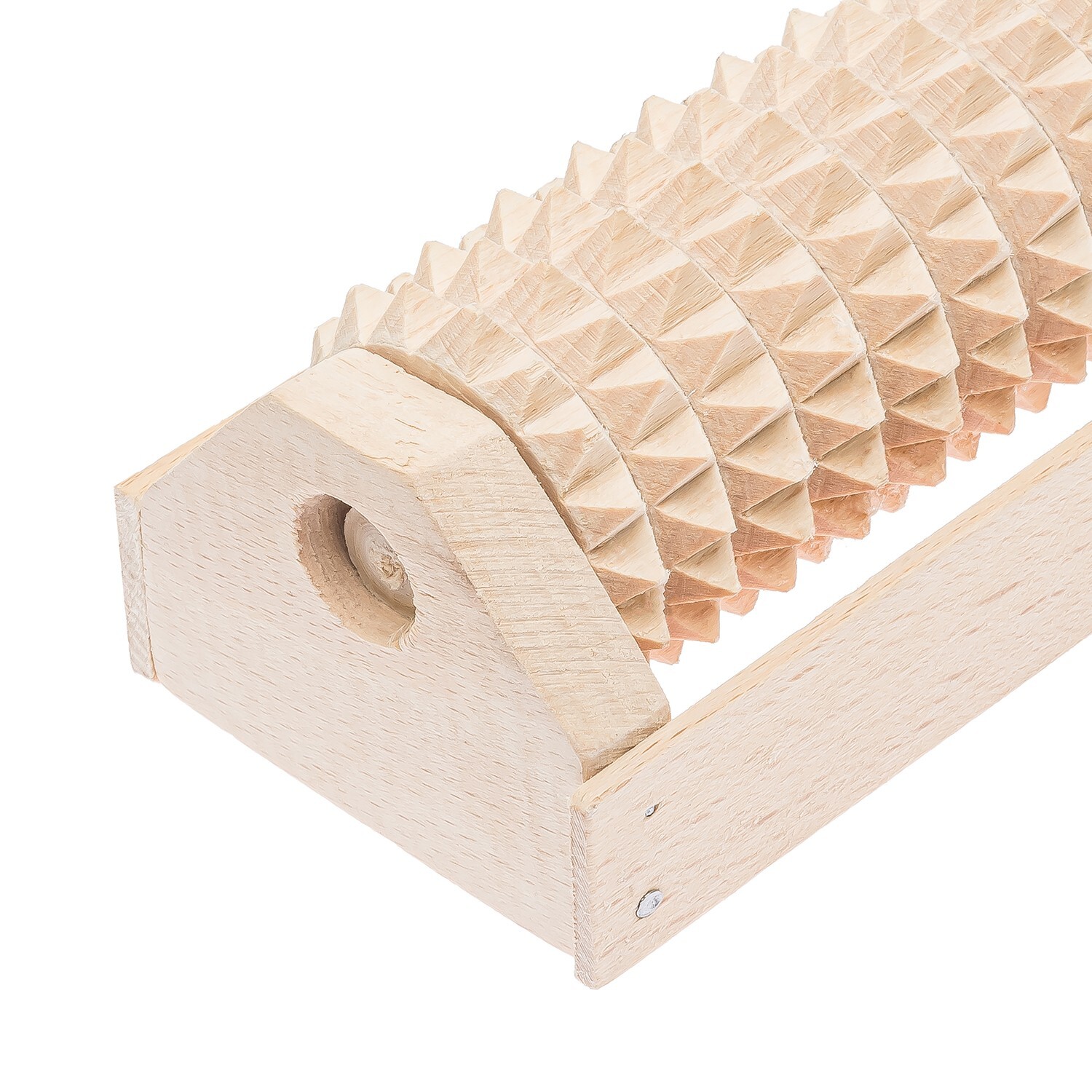 Wooden Foot Roller Massager, 2 Rollers for Both Feet, 25x7x5 cm (9.8×2.8×2 in)