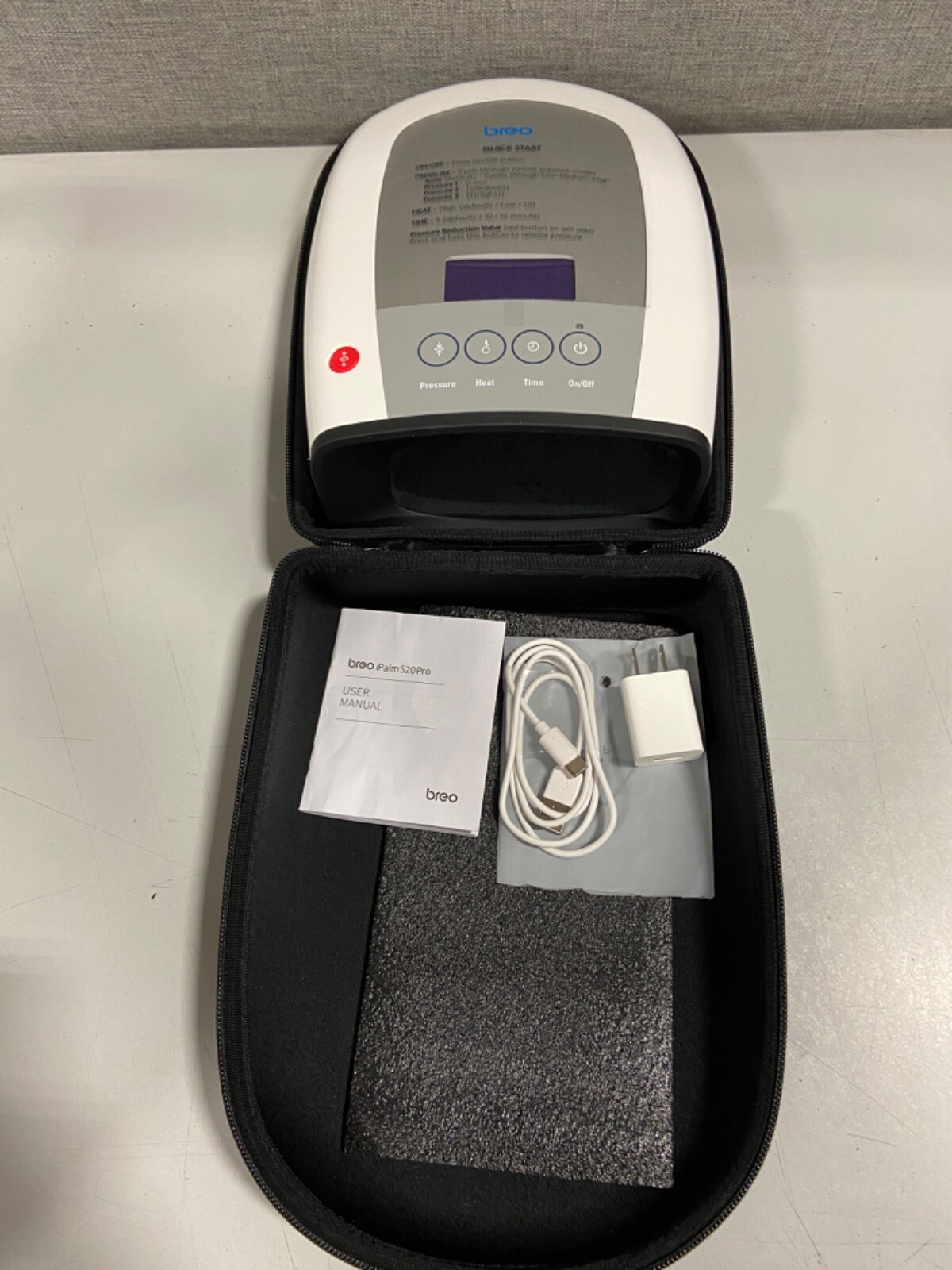 Breo iPalm520 Pro Electric Acupressure Palm Hand Finger Massager