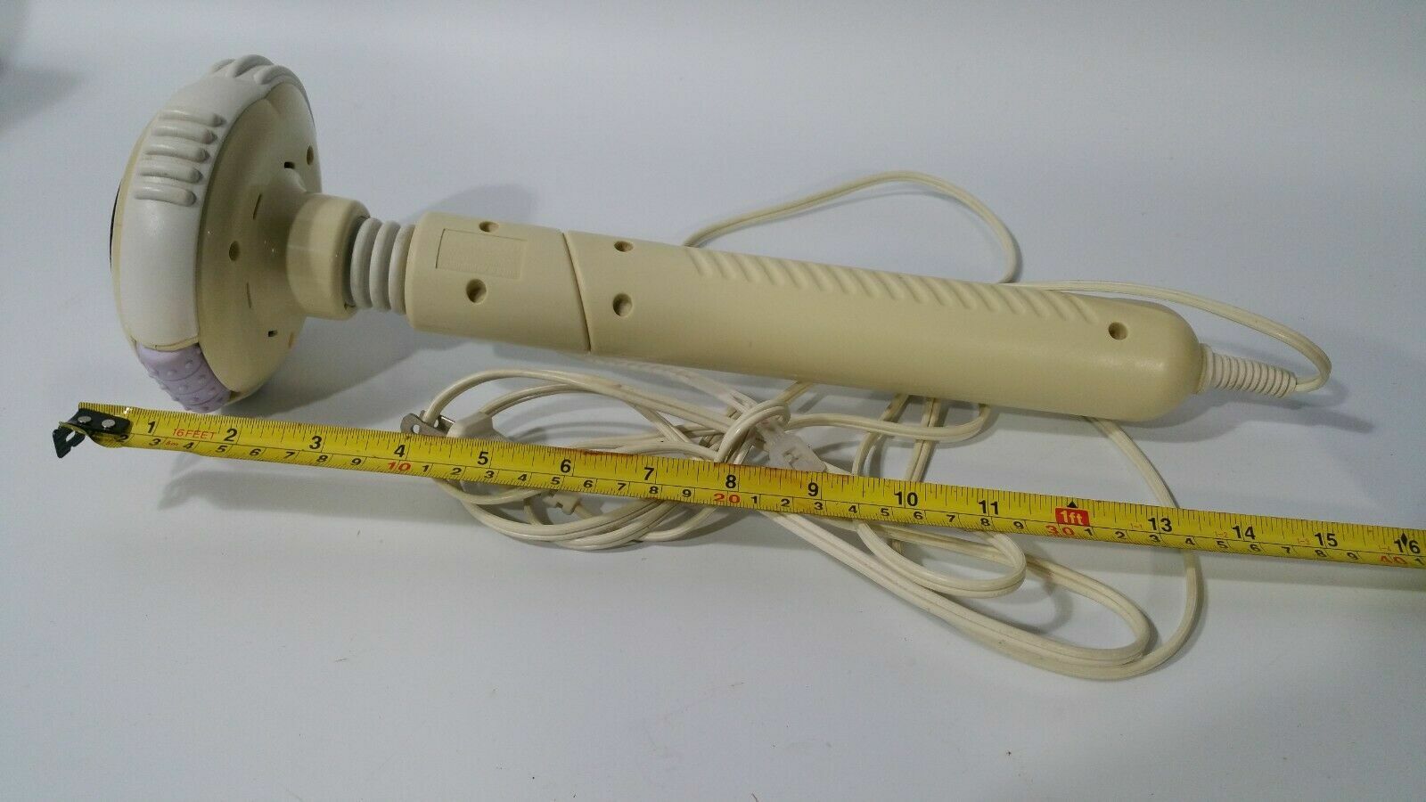 Conair Full Body Benefits Handheld Wand Massager 2 Speed with Heat Vibrate