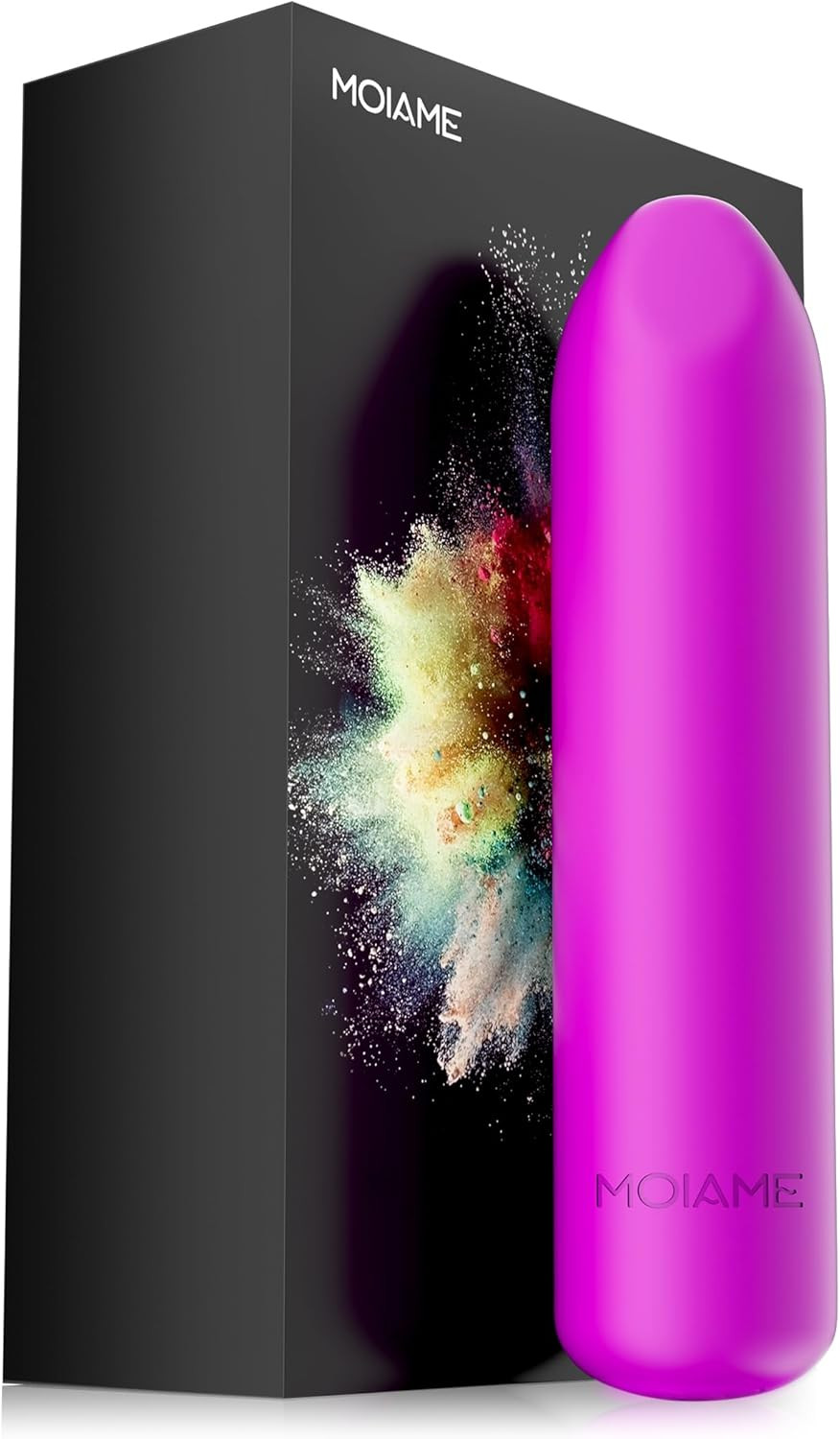 Small Bullet Vibrator for Women: Waterproof Mini Clit Vibrator with 10 Modes, Fu
