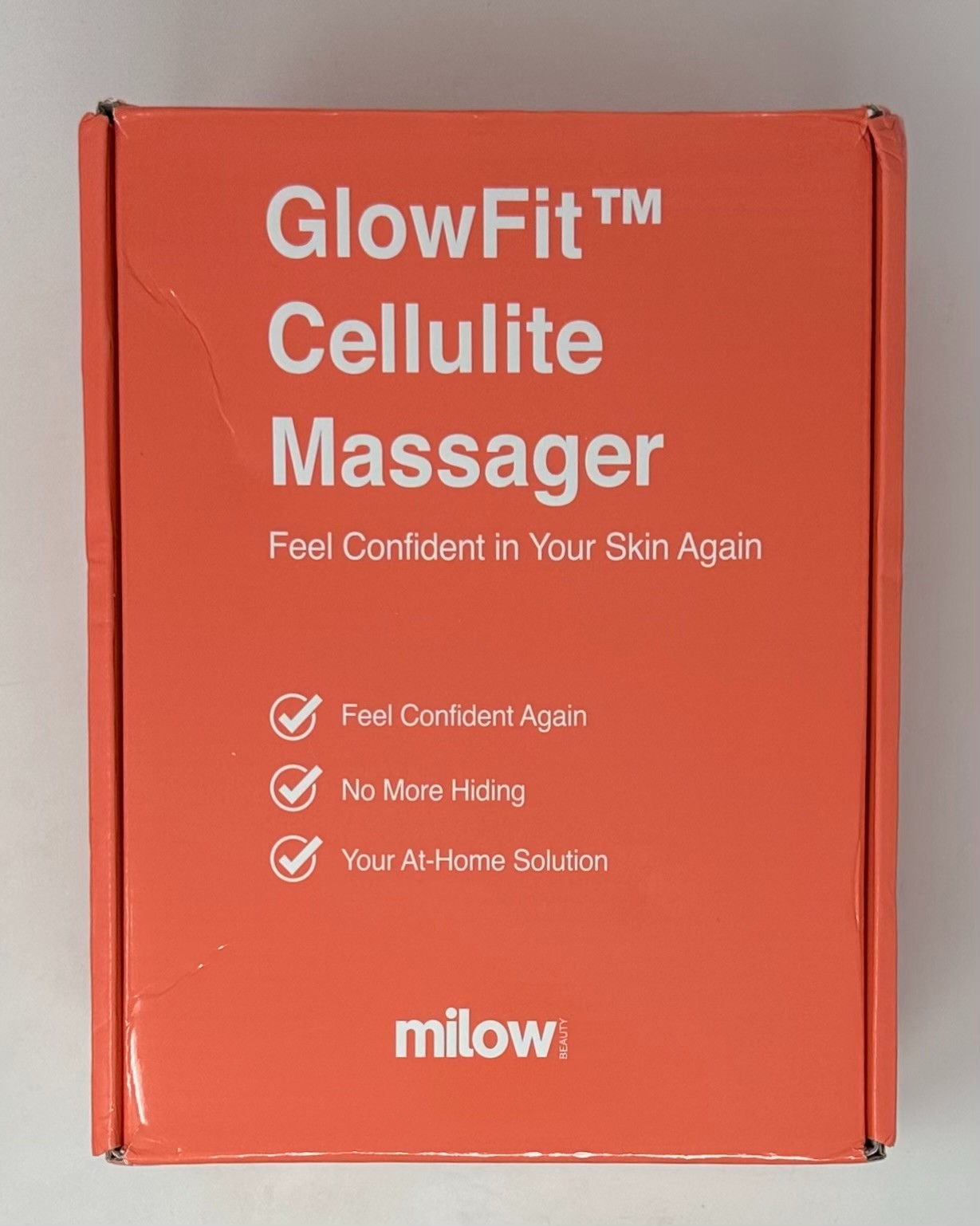 MILOW Beauty GlowFit Cellulite Massager Kit With Skin Firming Cream Collagen Oil
