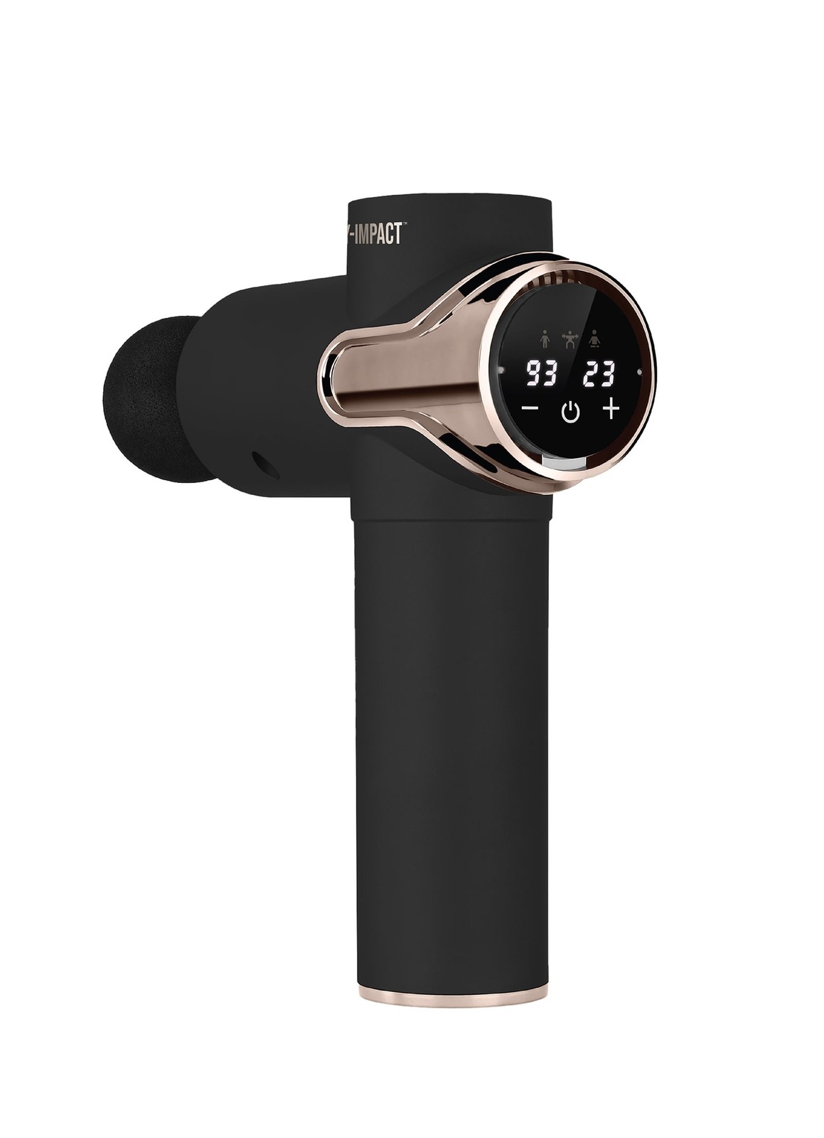 HY-IMPACT Power Pulse Deep Tissue Percussion Muscle Massager – Touch Control