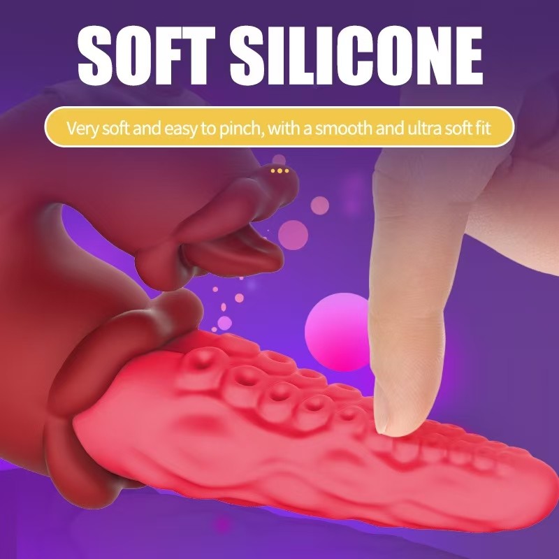 10 Speed Personal-Massager-Rose-Vibrator-Sucker-Licking-Women Waterpoof Discreet