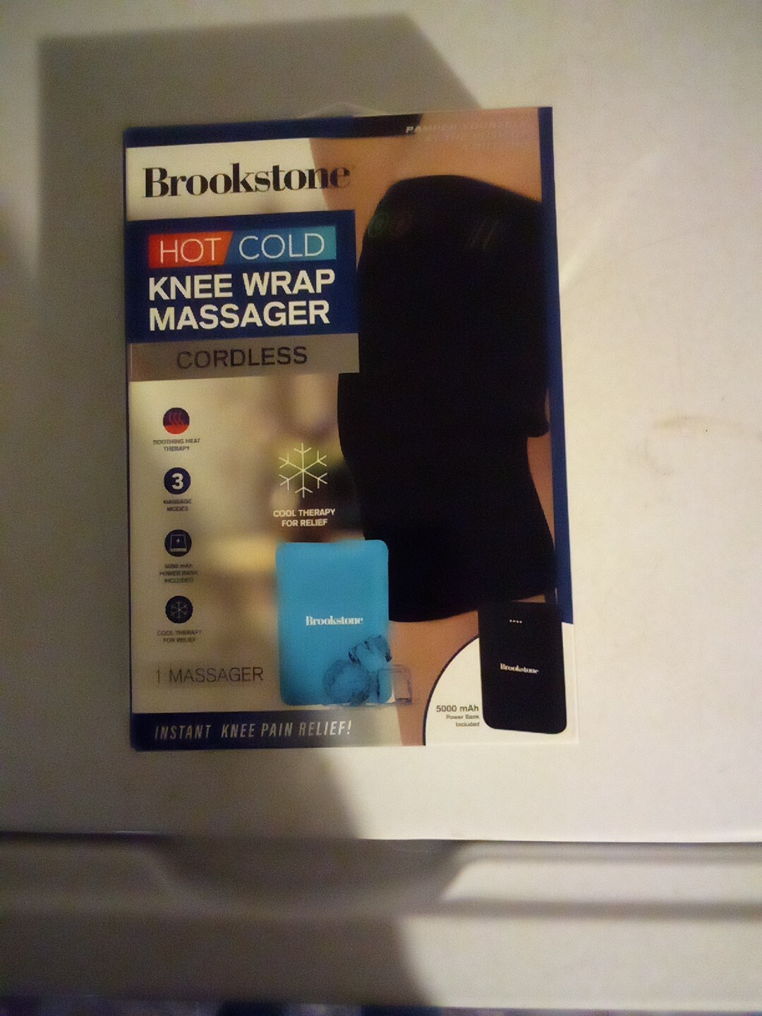 Brook Stone Hot/Cold Knee Wrap Massager