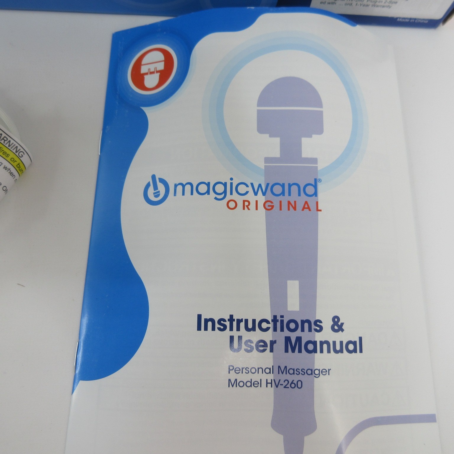 Authentic Hitachi Magic Wand Original Personal Massager HV-260 Vibratex