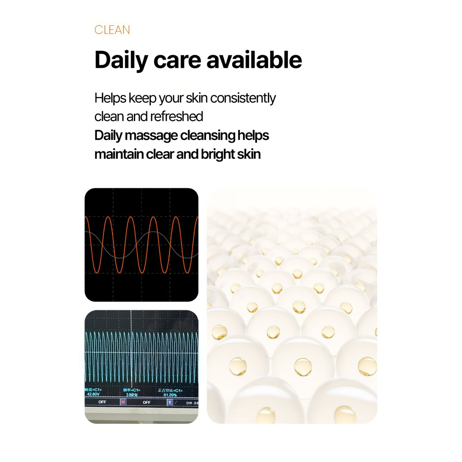 PEARLCARE Triple-Way Skin Regeneration Elasticity Skin Volume RF Ultrasonic