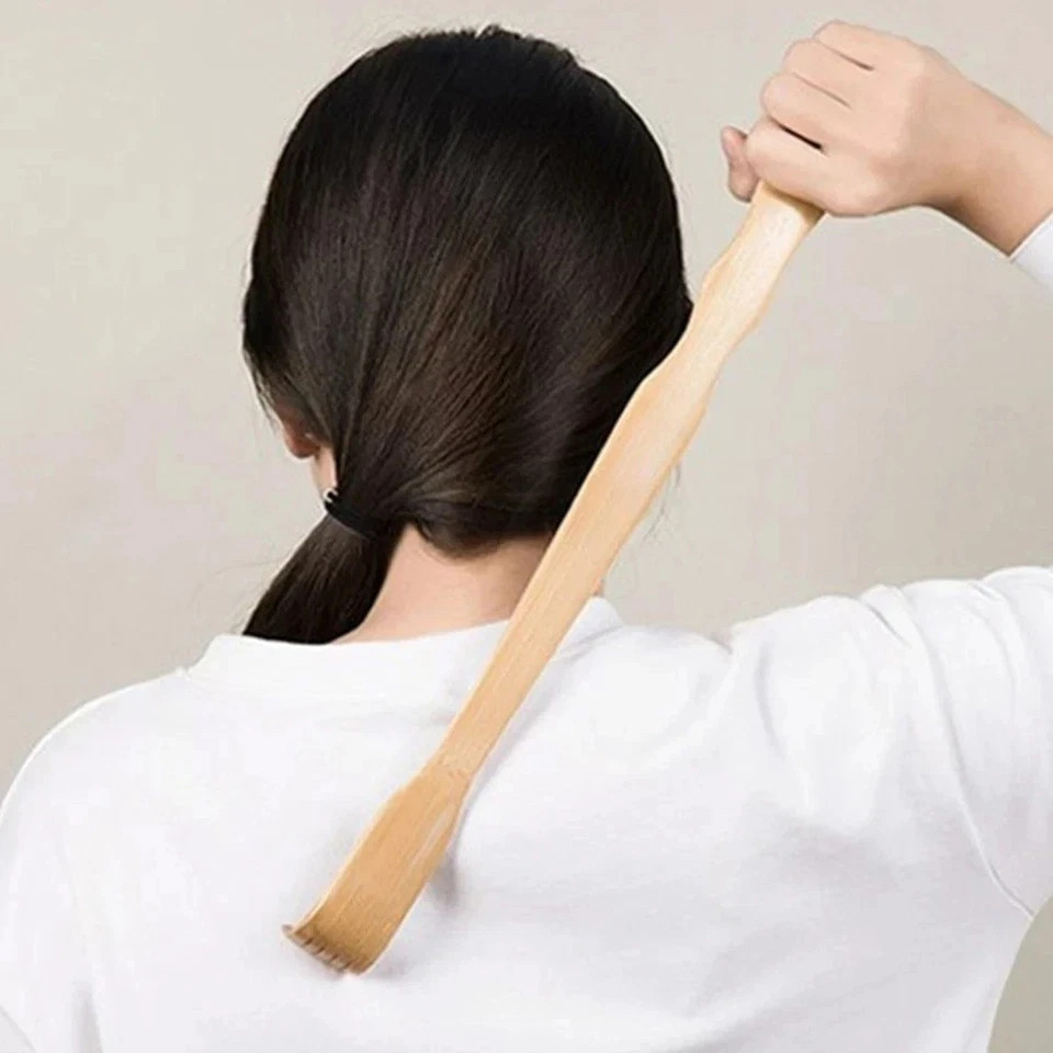 Bamboo Back Scratcher,100% Natural Bamboo Back Scratchers for Itching