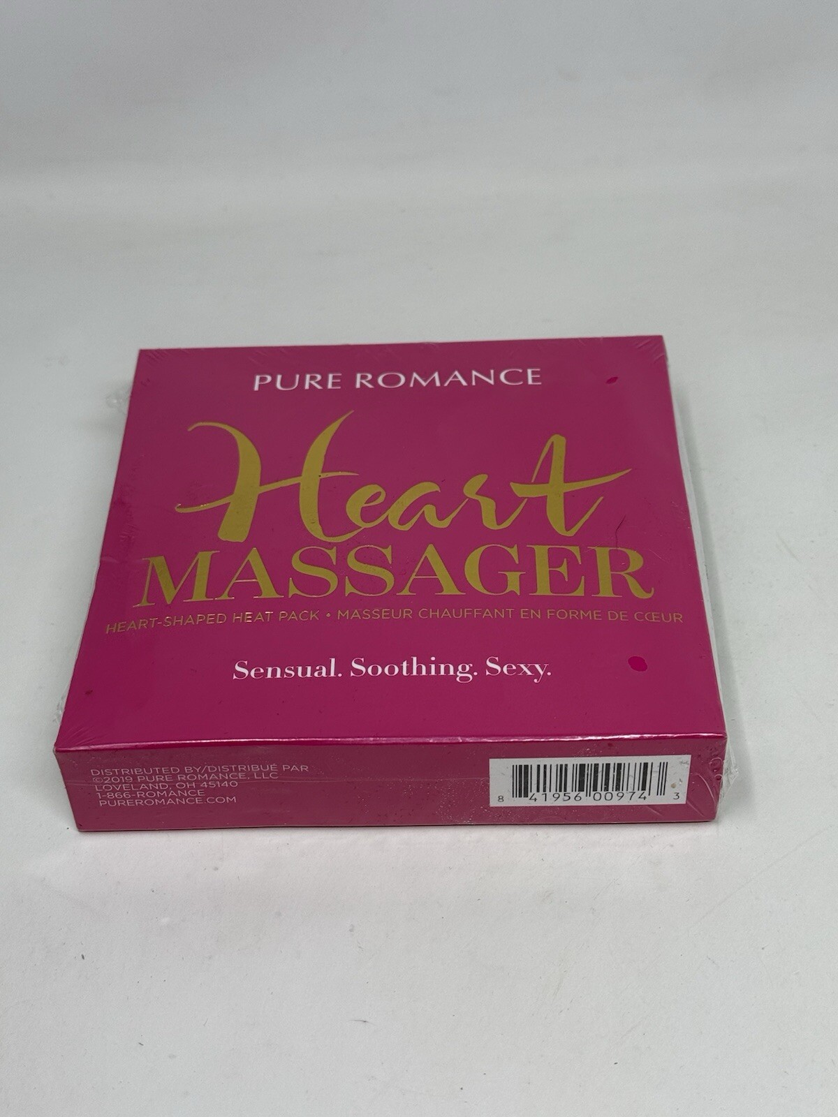 Pure Romance – Reusesble – heart massager – heat pack, new sealed