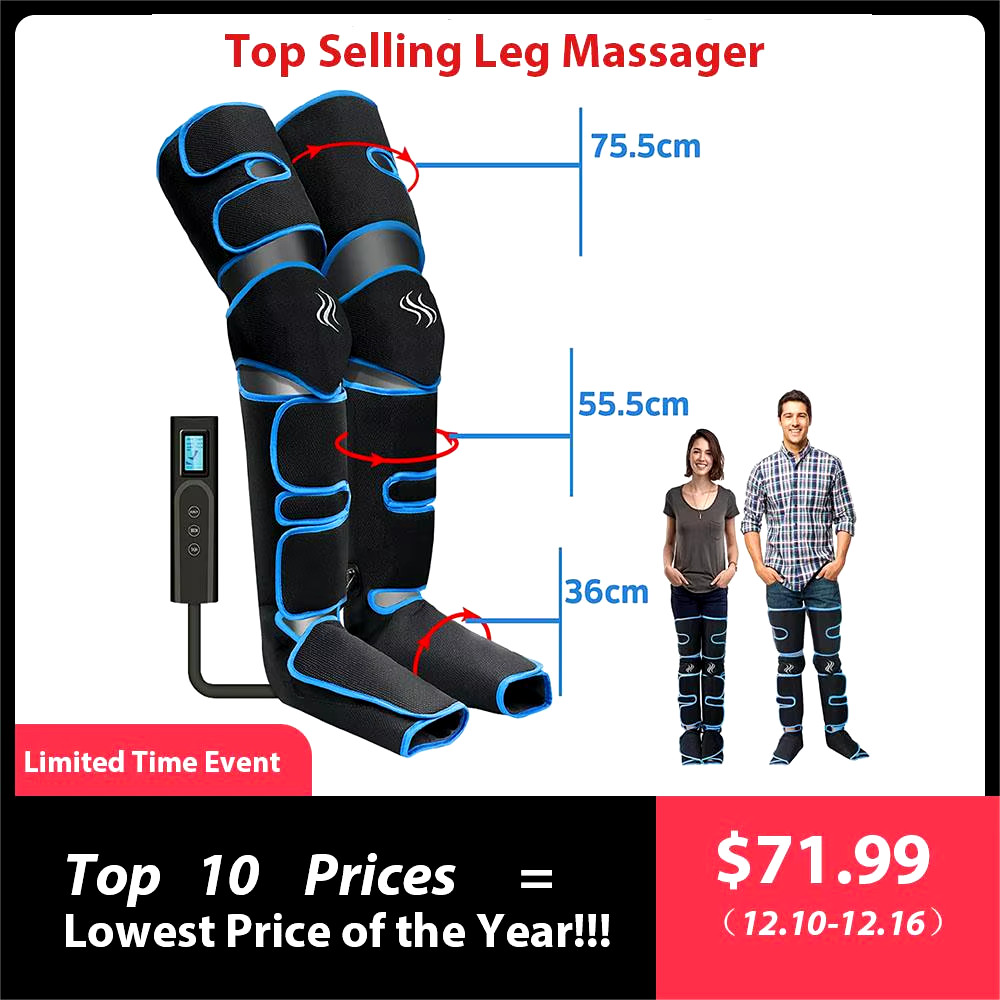 Foot Air Pressure Leg Massager Promotes Blood Circulation, Body Massager