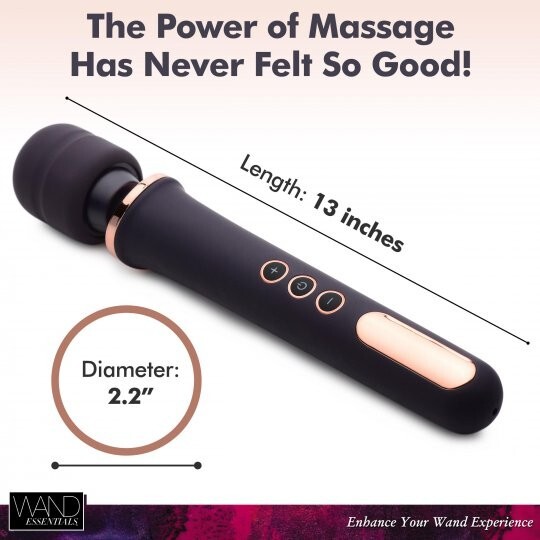 Scepter 50X Silicone Multi Speed Massage Wand Vibrating Massager Powerful Rechar