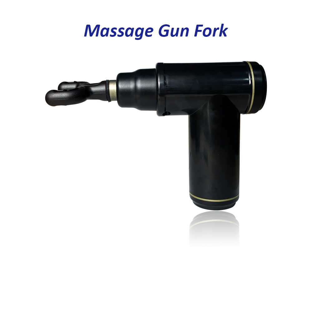 Massage Gun Deep Tissue Percussion Muscle Relax Massager + 4 Heads Massage Gun