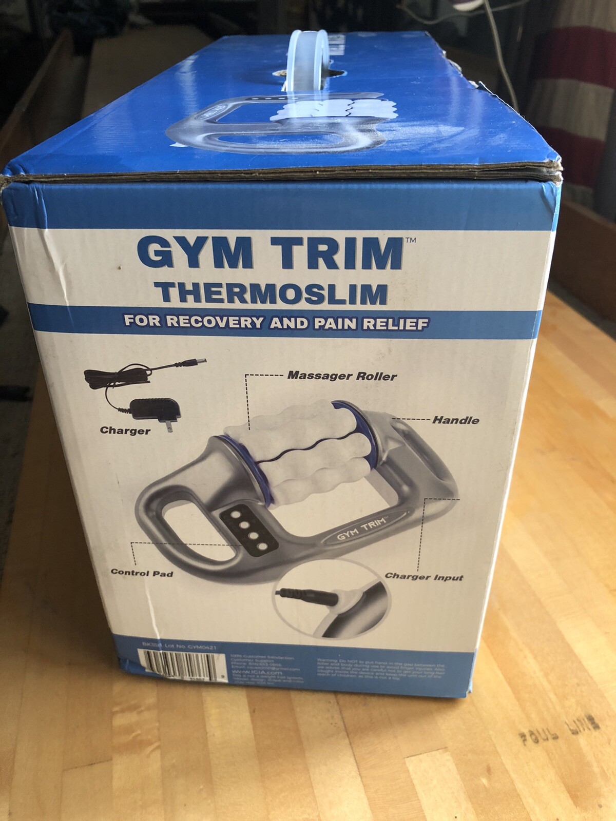 ThermoSlim Gym Trim Cordless Electric Body Massager