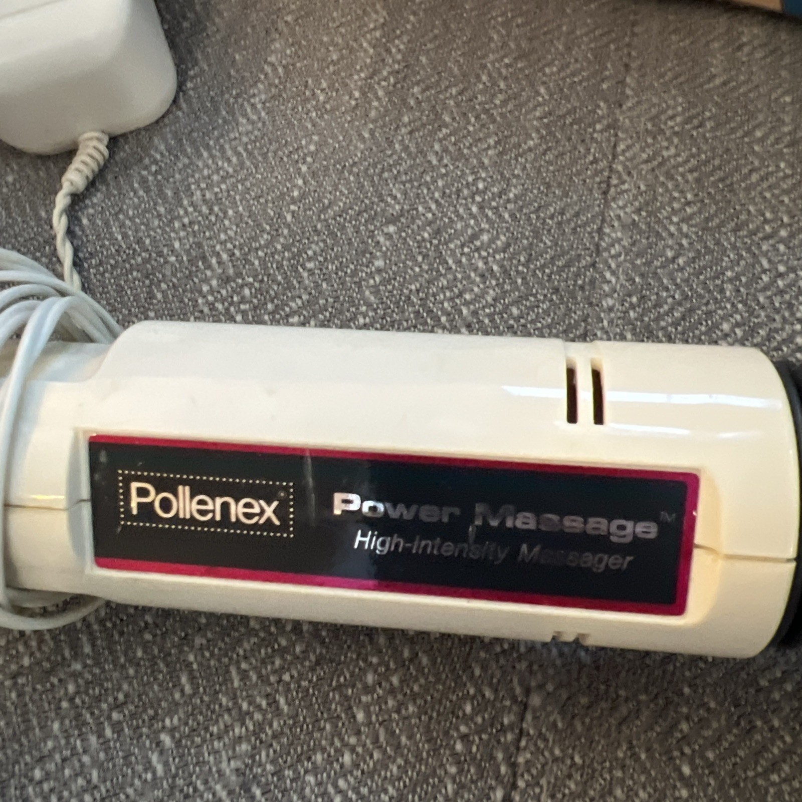Pollenex Power Massage WM-10R High-Intensity 2-Speed Wand Massager Deep Tissue