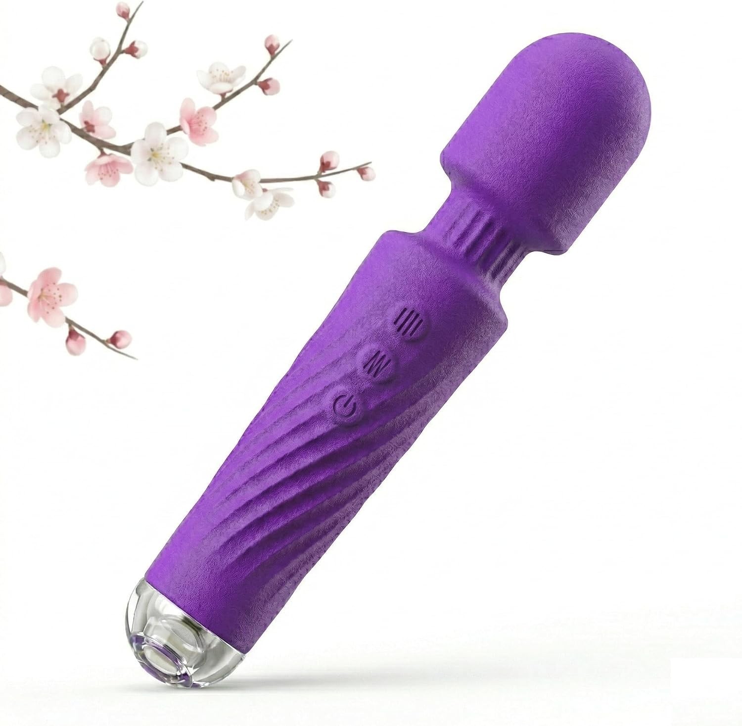 Mini Rechargeable Handheld Massager, Waterproof, 8 Modes, 20 Frequency，Portab…