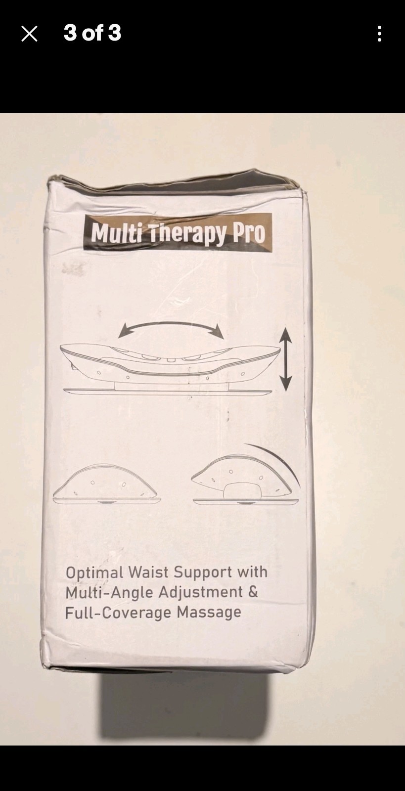 SmoothSpine Multi Therapy Pro 5-in-1 Back and Body Pain Relief System no charger